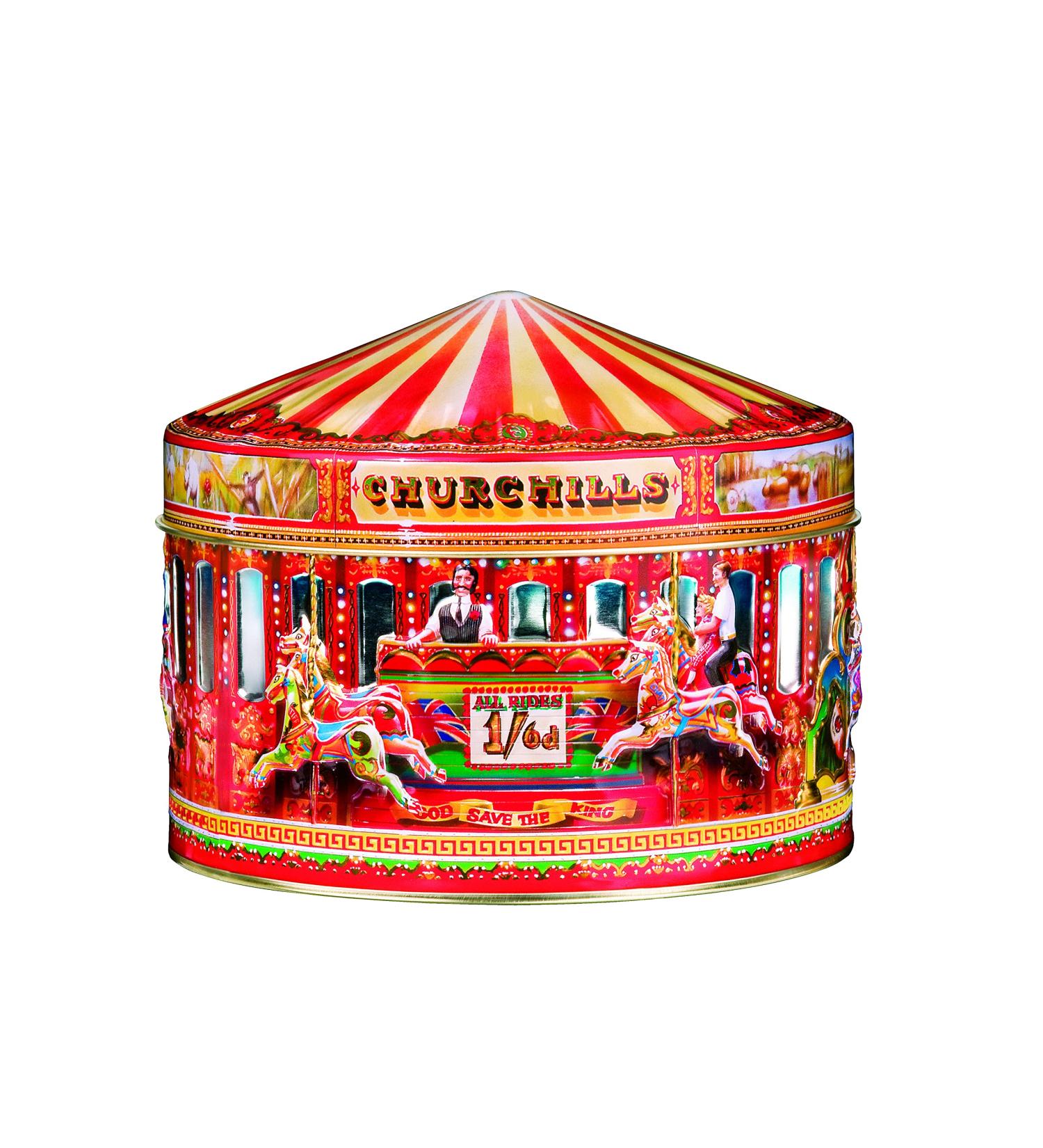 Churchill's Confectionery Carousel Tin 300 g English Toffee - Buy Online on SooperMarket.com