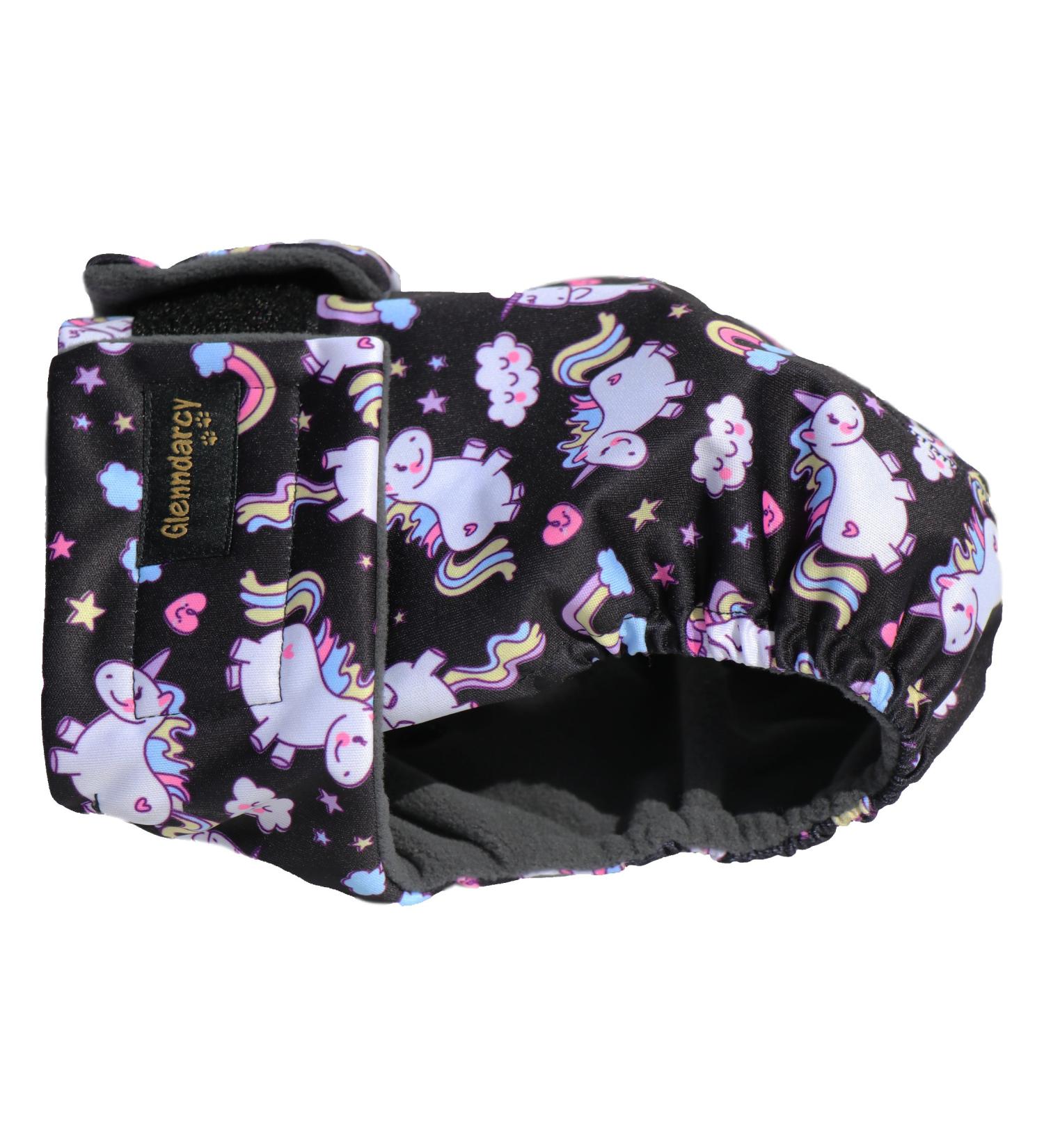 Glenndarcy Dog Diapers Without Tail Hole for French Bulldogs | Medium Unicorn Long Pants - Comfortable & Stylish - Buy Online on SooperMarket.com