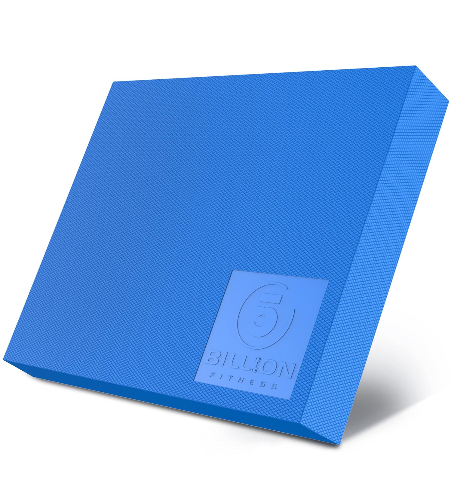 5BILLION XL Foam Balance Pad for Physical Therapy & Yoga - Non-Slip Exercise Pad for Fitness & Stability Workouts - Blue, Large Size (19.6 x 15.7 x 2.4) - Buy Online on SooperMarket.com