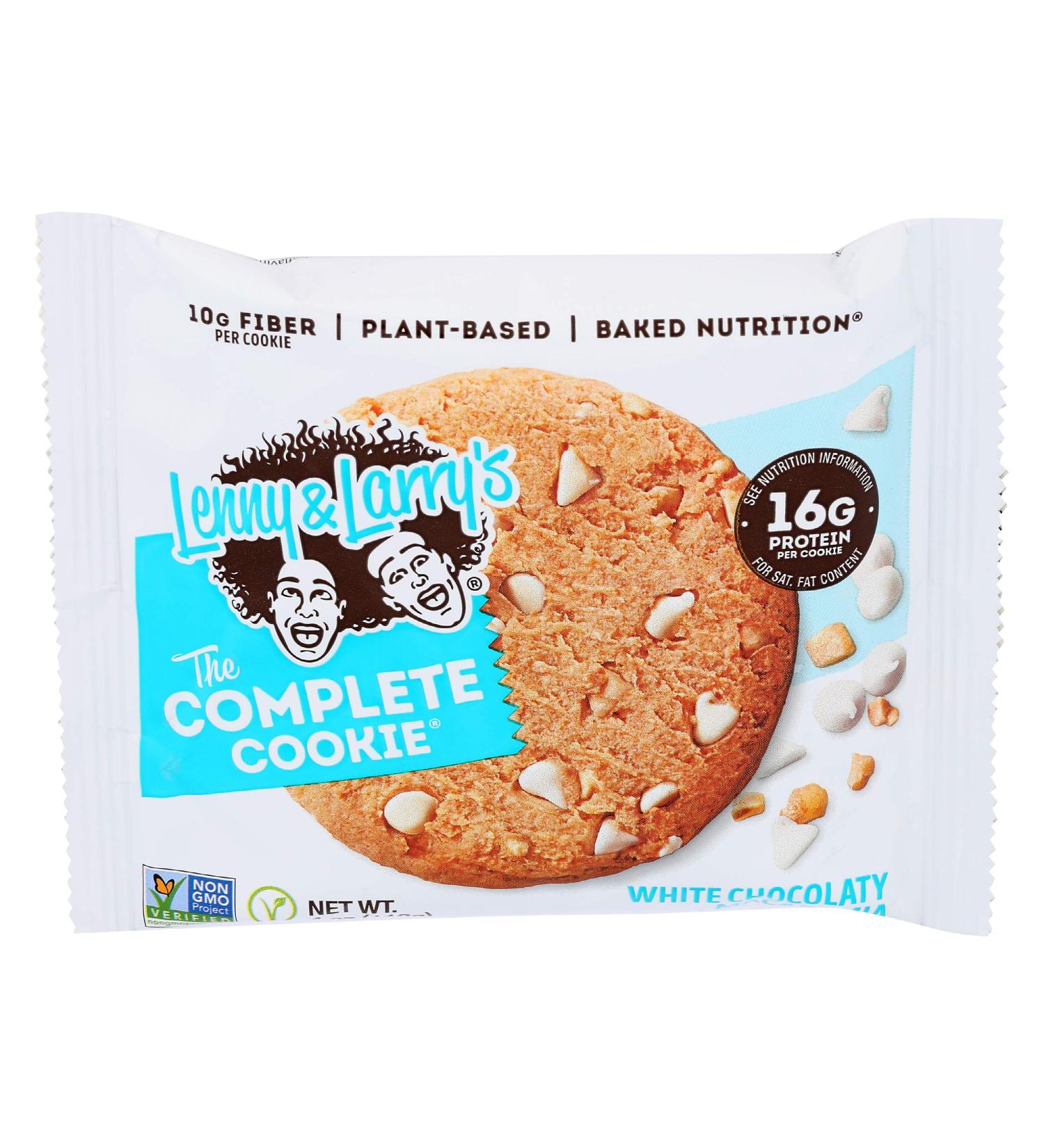 Lenny & Larry's White Chocolate Macadamia Cookies 4 oz - Deliciously Crunchy Treat - Buy Online on SooperMarket.com