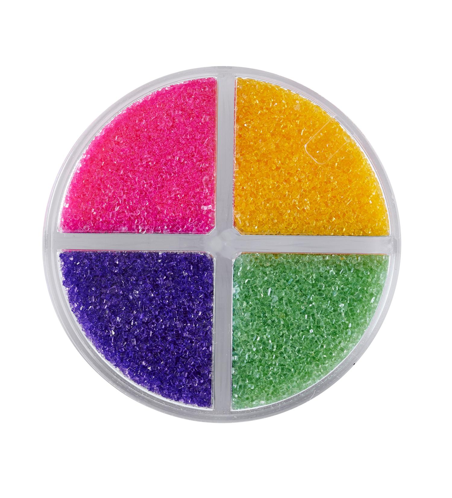 Wilton Colored Sugar Sprinkles Medley 4.4 oz - Bright Multicolored Baking Supplies - Buy Online on SooperMarket.com