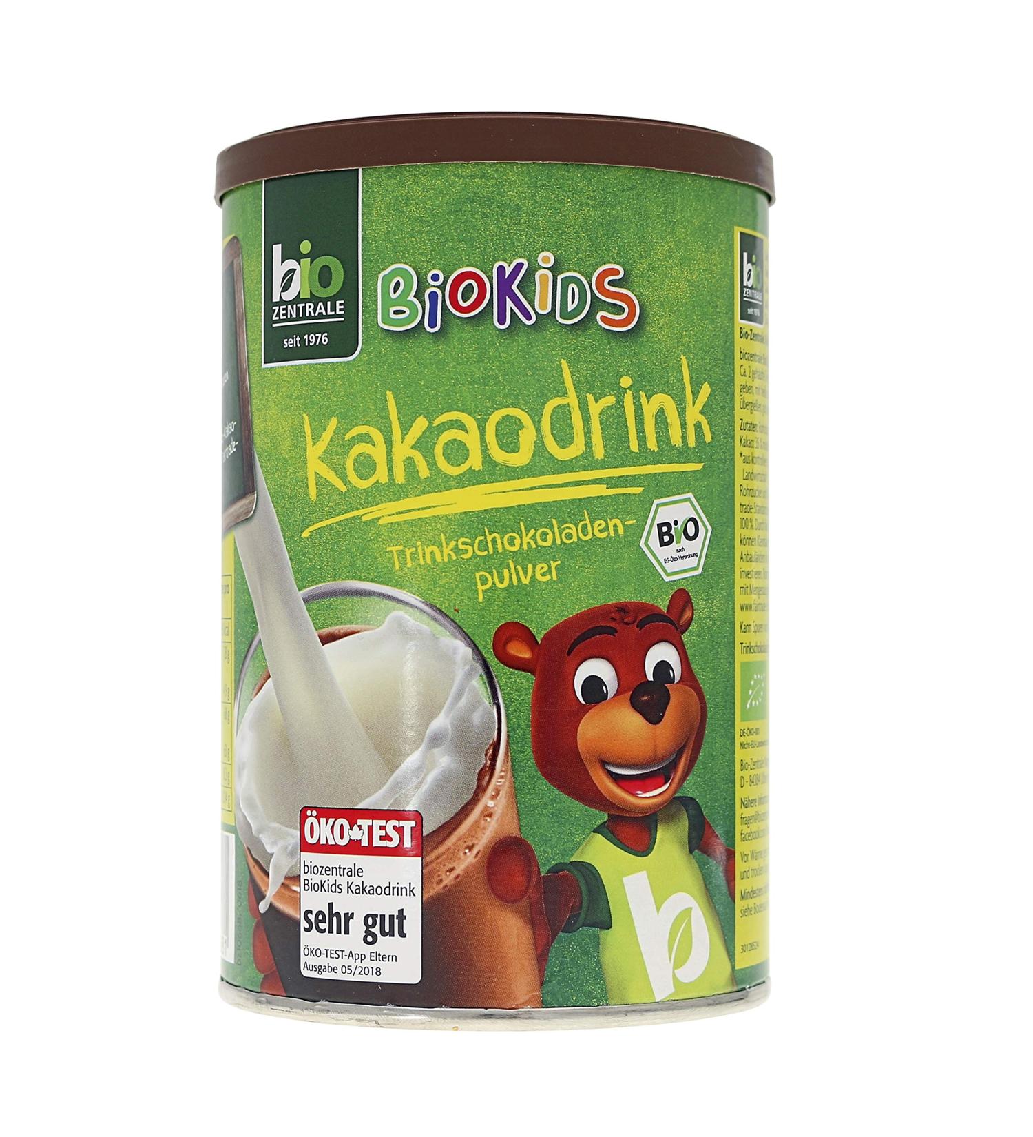 Buy biozentrale BioKids Cocoa Drink 300g - Organic Fair Trade Drinking Chocolate Powder - Buy Online on SooperMarket.com