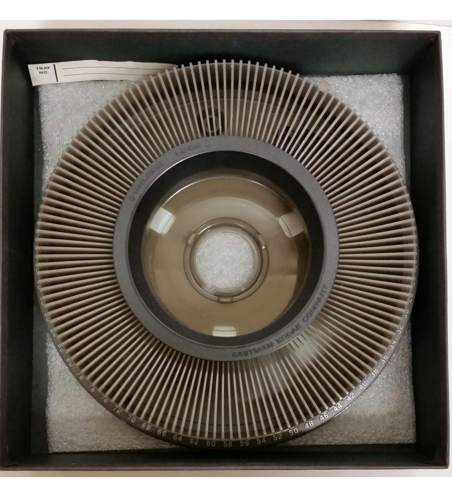 Kodak B140T Carousel Transvue 140 Slide Tray - Organize and Display Your Slides with Ease - Buy Online on SooperMarket.com