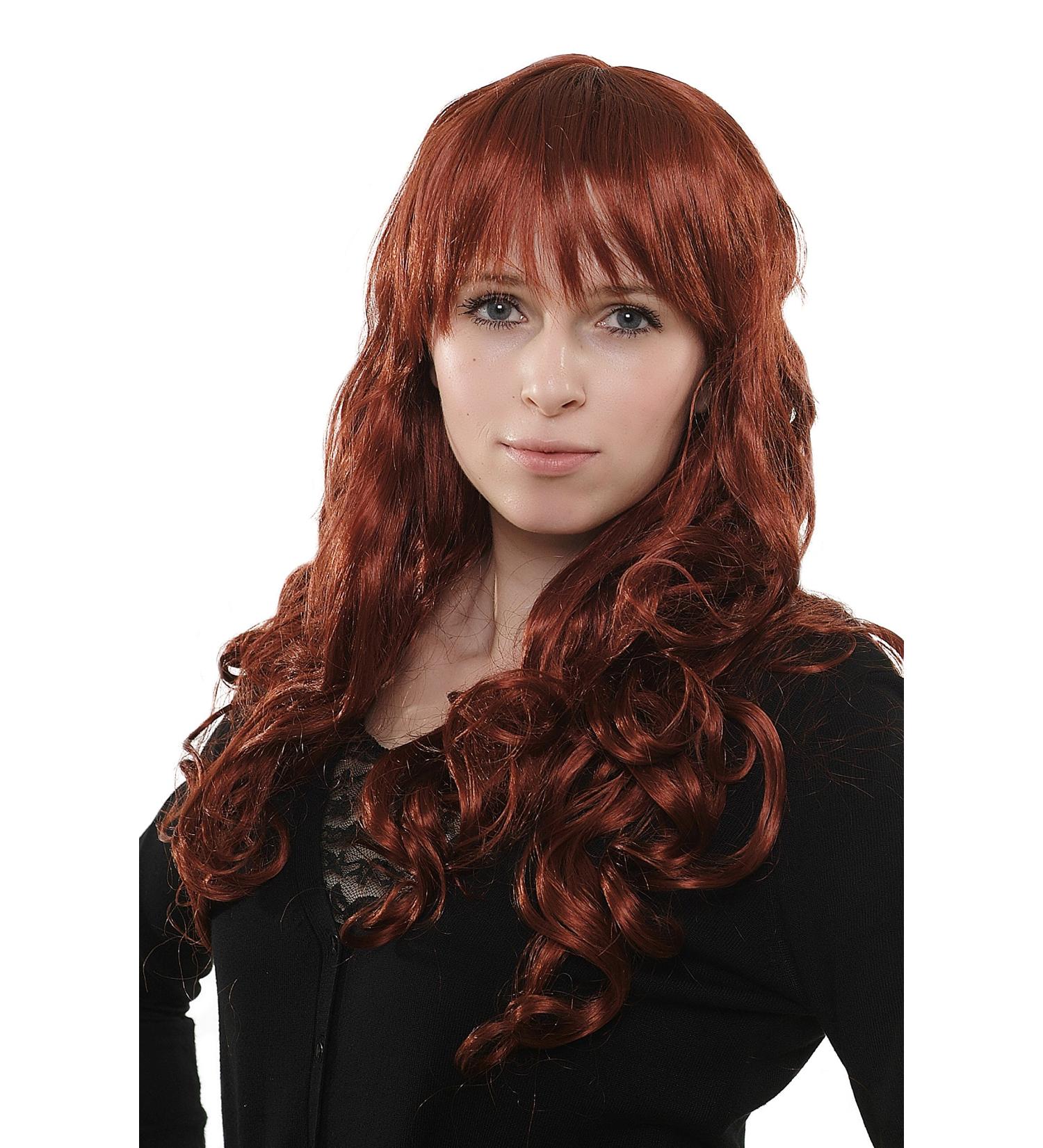 WIG ME UP 3404-350 Red Long Voluminous Wavy Ladies Wig | Premium Quality International Shipping - Buy Online on SooperMarket.com