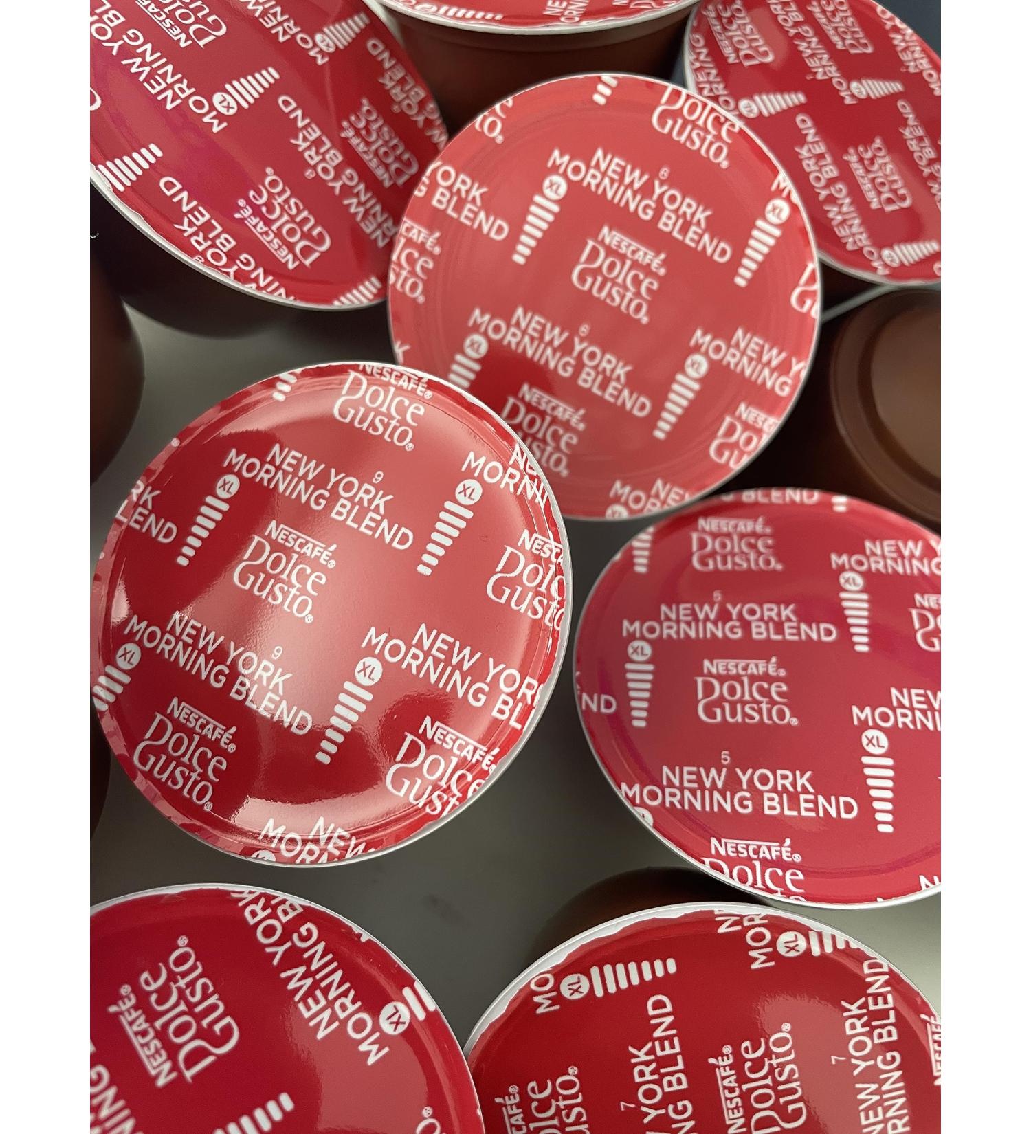 Buy 10 20 30 50 80 & 100 Compatible with Dolce Gusto Coffee Pods : New York Morning Blend - SOLD LOOSE - Buy Online on SooperMarket.com