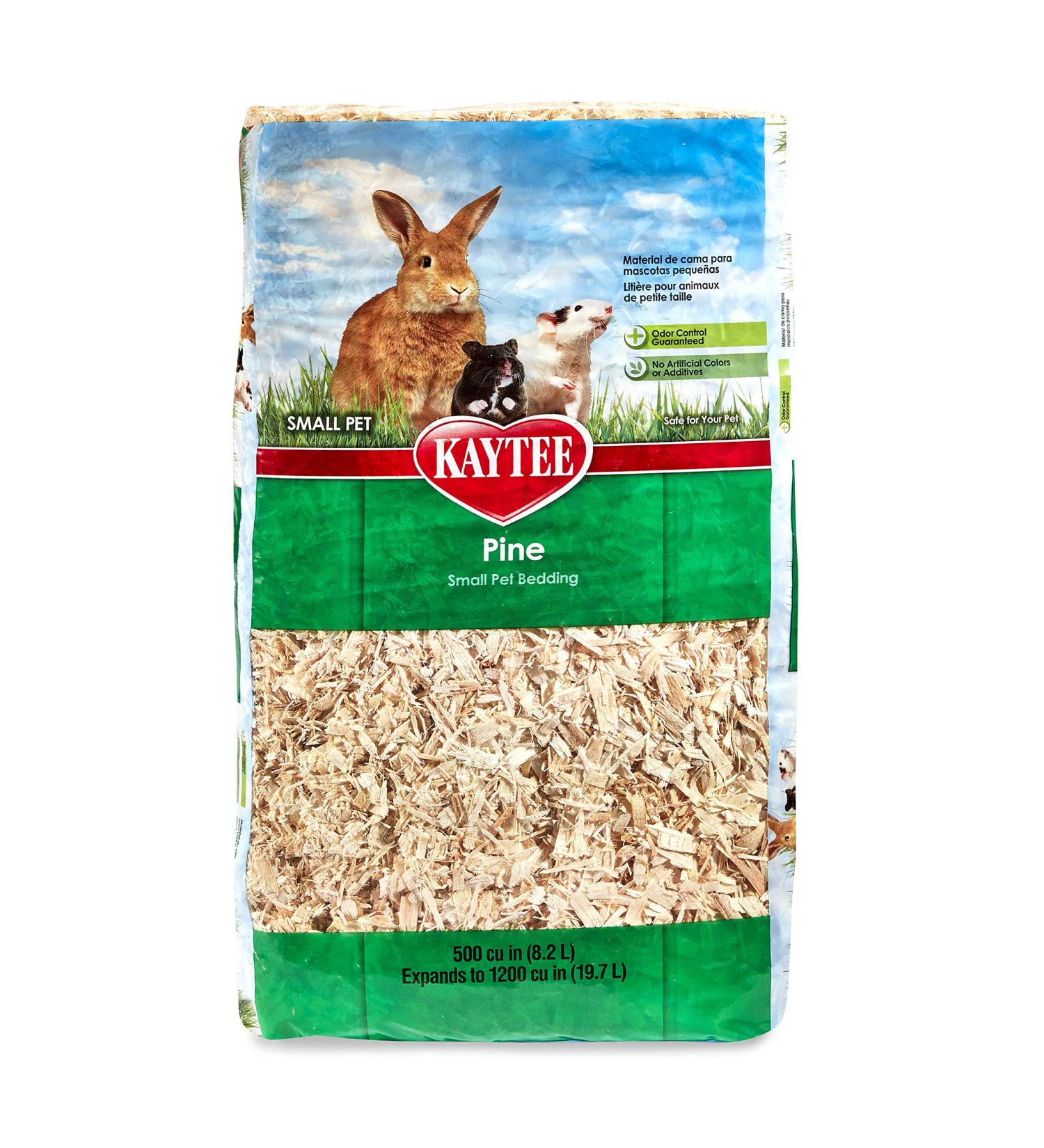 Kaytee Pine Bedding 1200 Cubic Inch - Natural Wood Shavings for Small Animals - Buy Online on SooperMarket.com