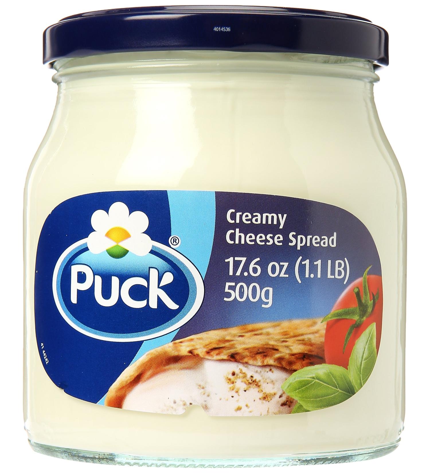 Puck Pure & Natural Cheese Cream Spread 500g | Packaging May Vary - Buy Online on SooperMarket.com