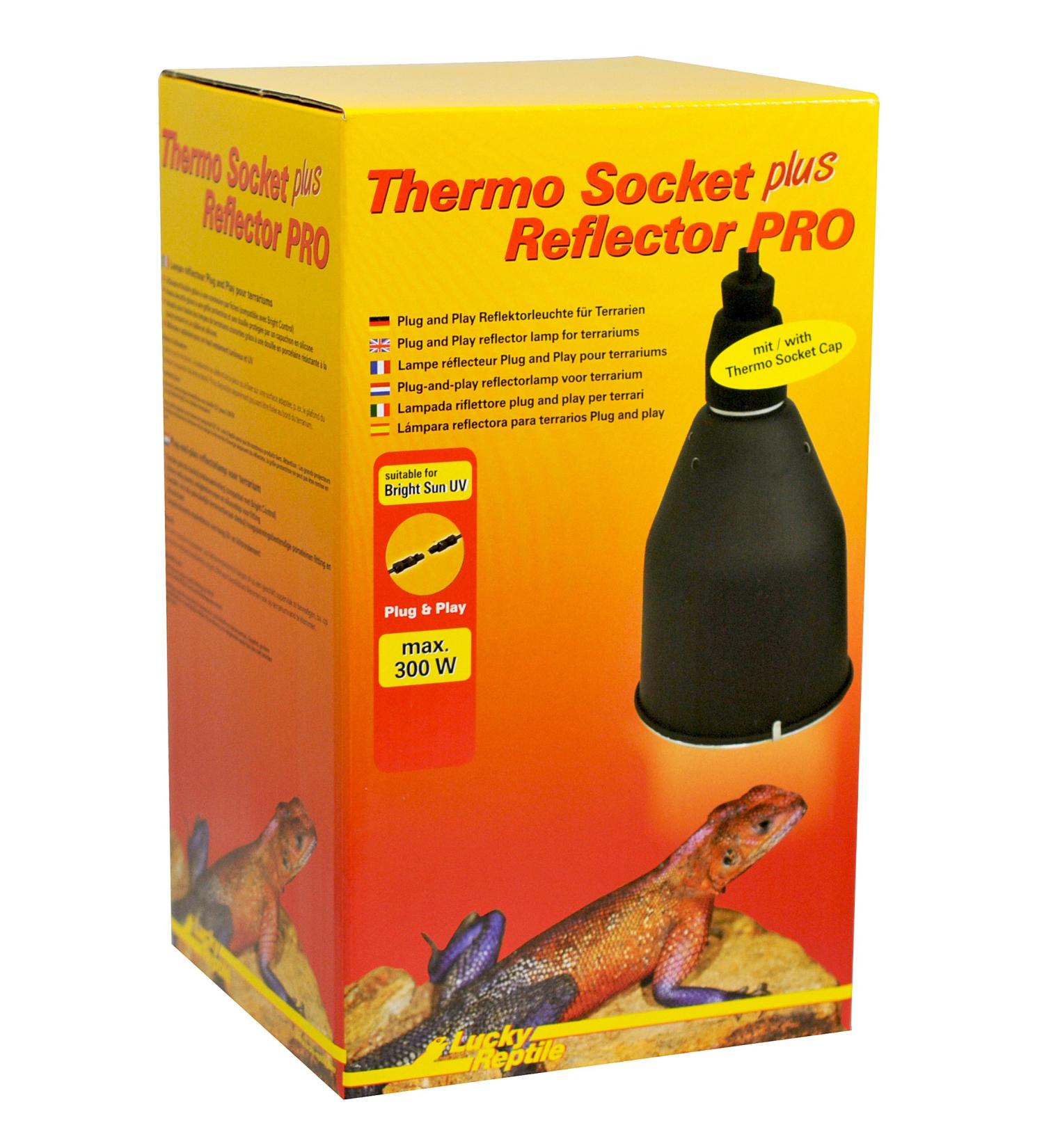 Buy Lucky Reptile HTRP-2UK Thermo Socket & Reflector - Large | International Shipping Available - Buy Online on SooperMarket.com