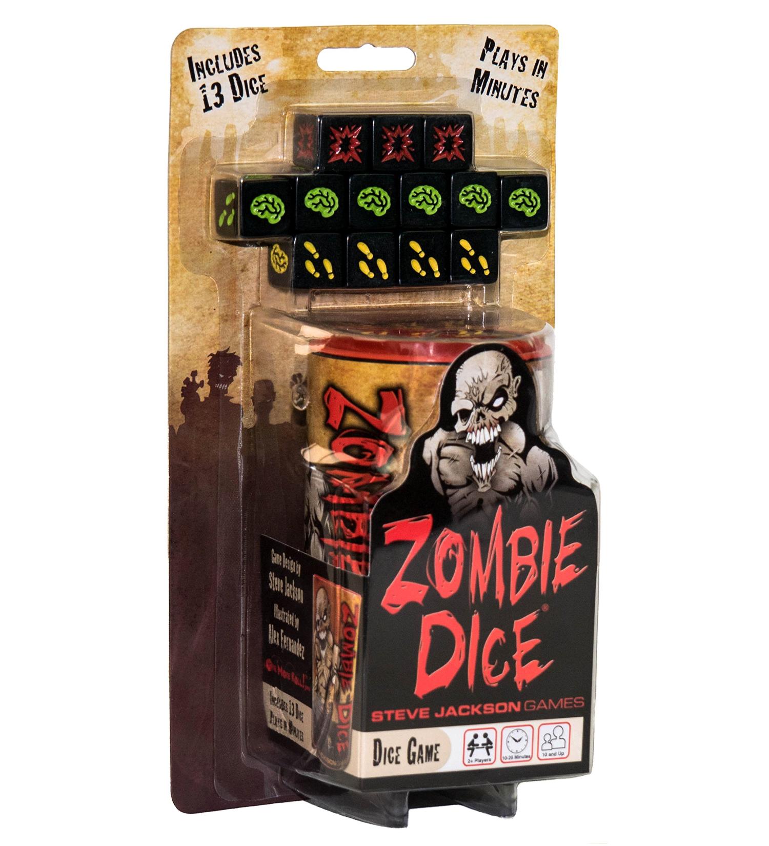 Zombie Dice - Addictively Fun Dice Game for Thrilling Nights - Buy Online on SooperMarket.com