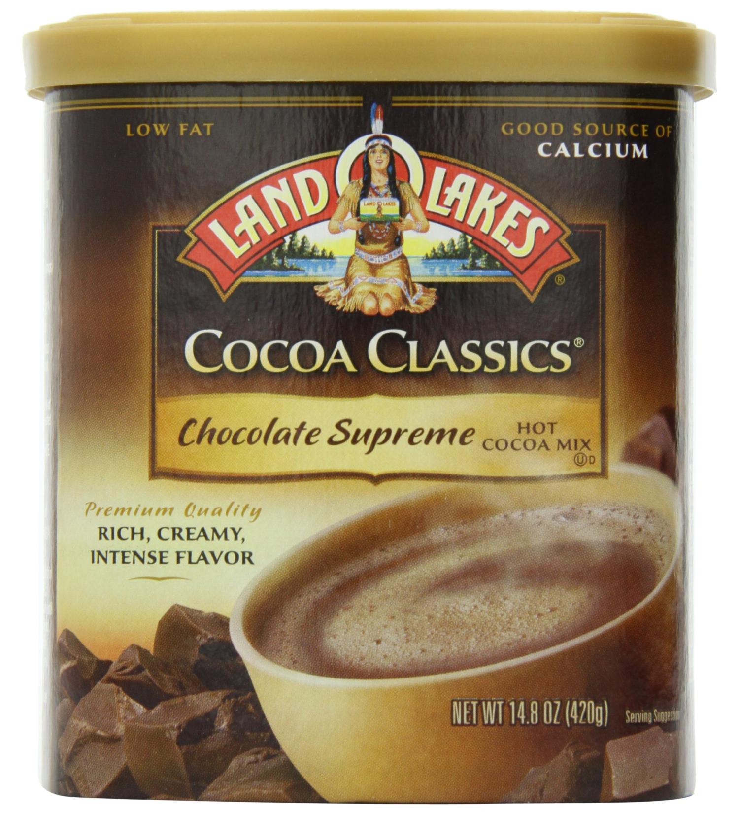 Land O Lakes Mix Cocoa Chocolate Supreme  14.8 oz - Buy Online on SooperMarket.com