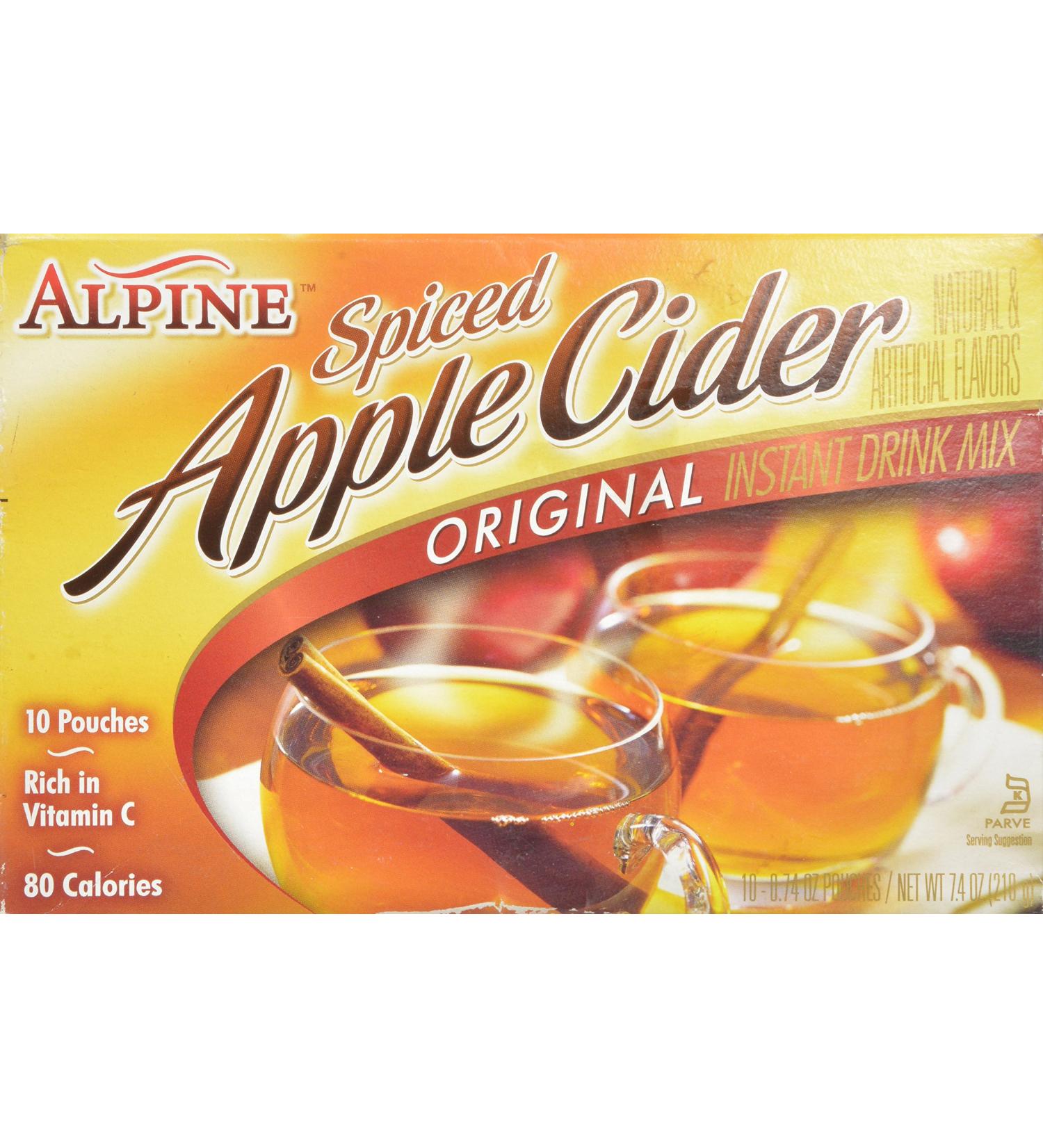 Alpine Mix Cider Orig 10ct - 7.4 oz | Premium Quality Cider Mix | Shop Now - Buy Online on SooperMarket.com