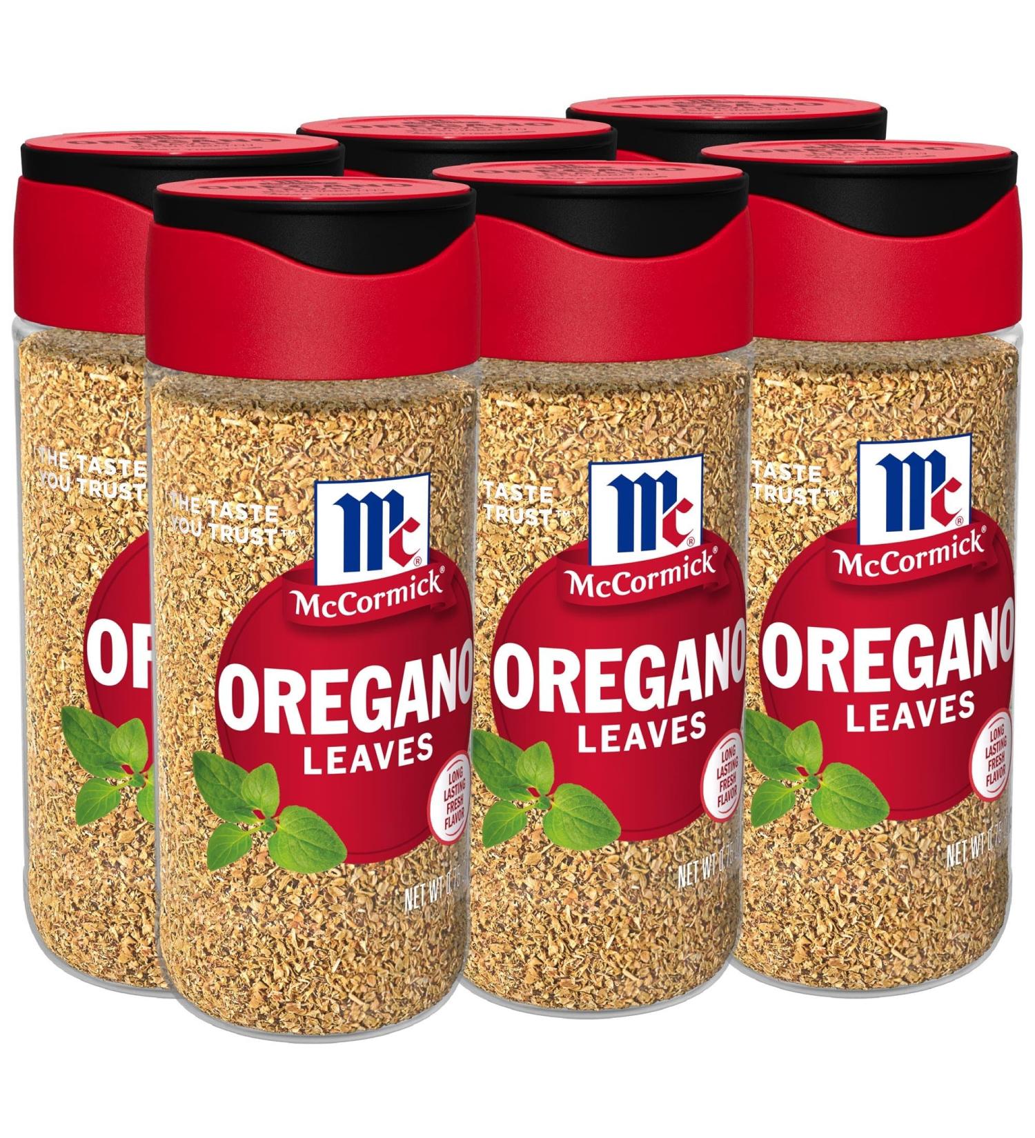 Mccormick Oregano Leaves (527161) 0.75 Oz - Buy Online on SooperMarket.com