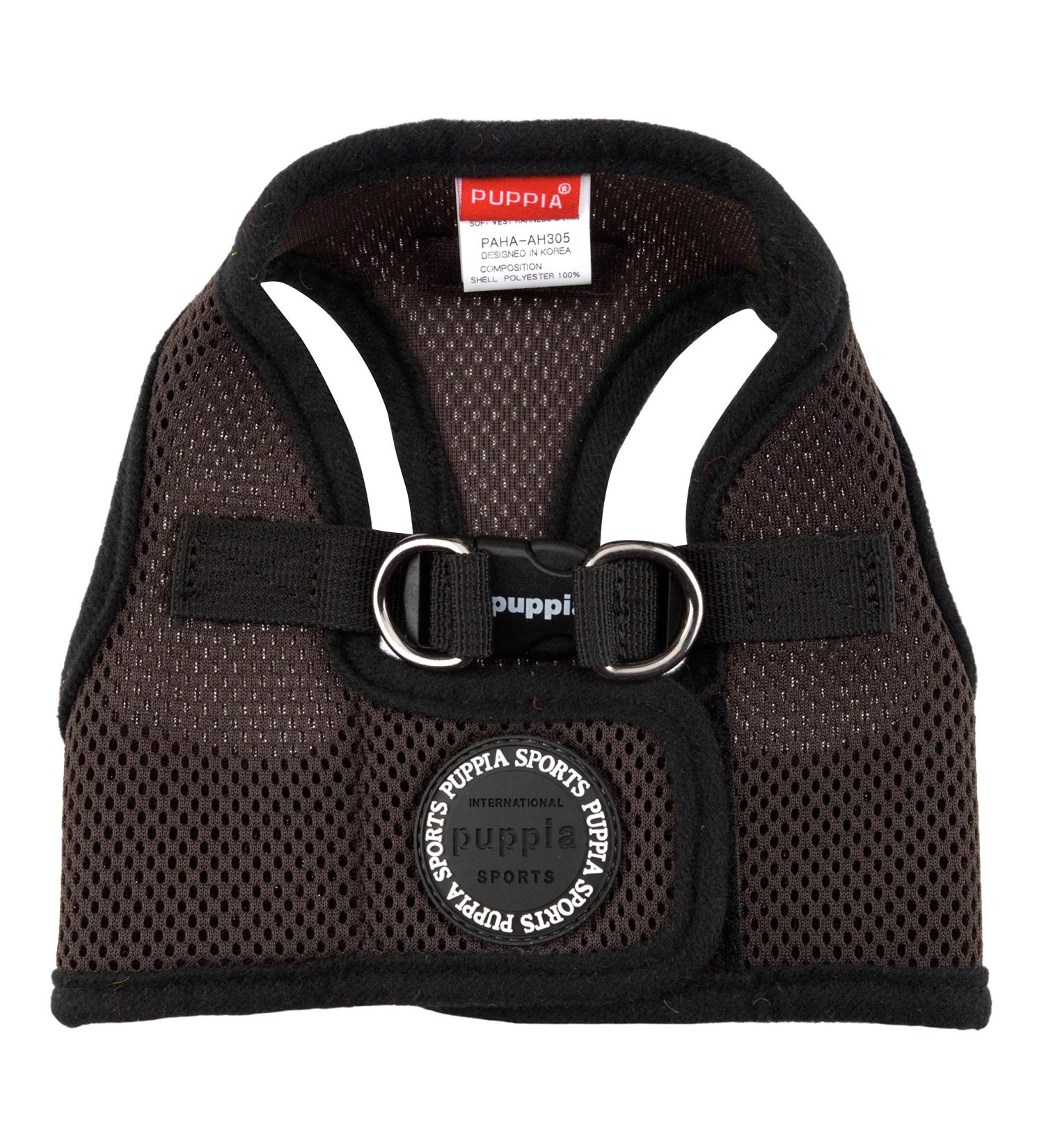 Buy Puppia Dog Harness for Small & Medium Dogs - Soft Vest Available in Colors | Atani Train Crockery for Dogs - Brown XS - Buy Online on SooperMarket.com