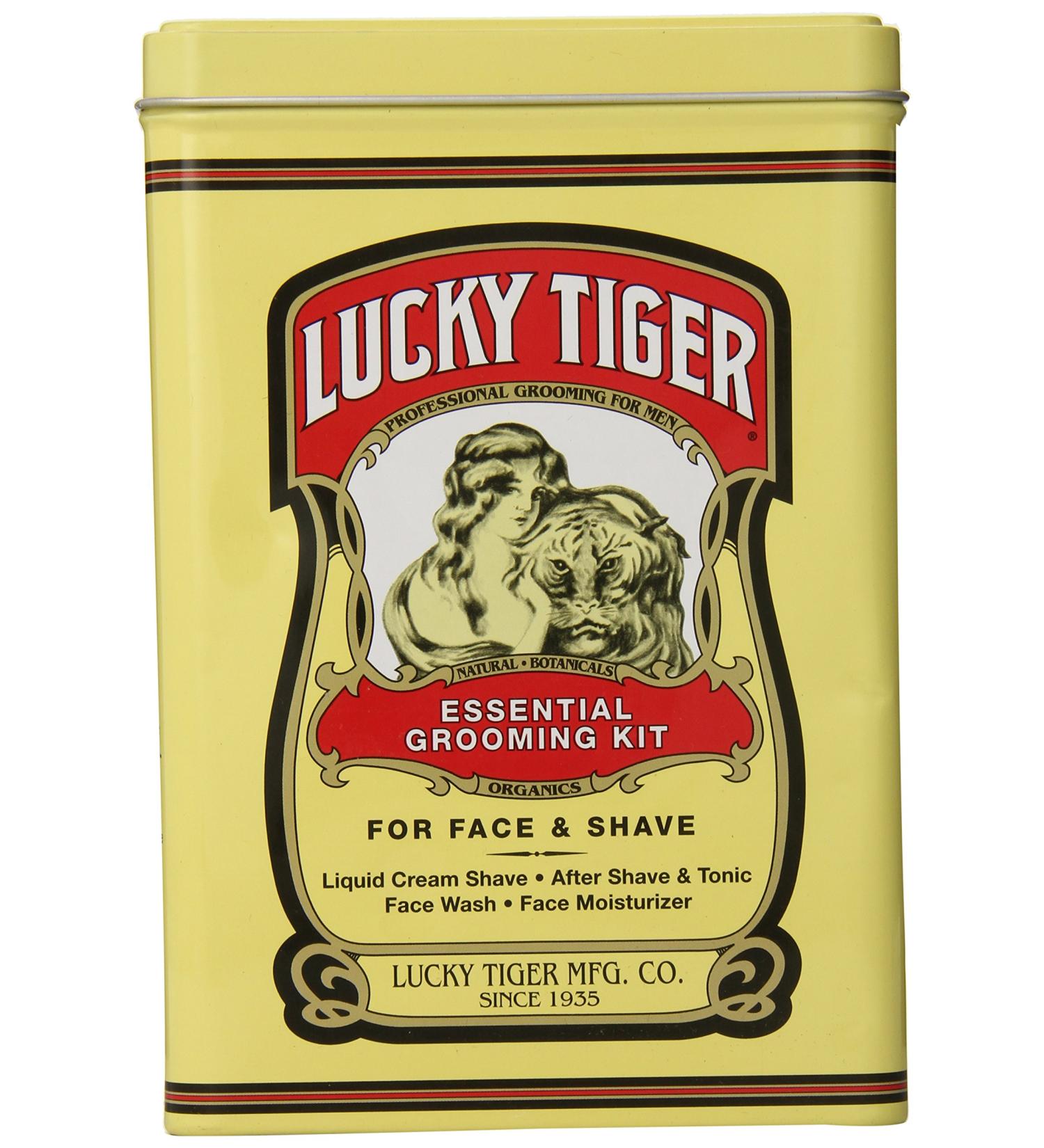 Buy Lucky Tiger Grooming Set - Premium Men's Grooming Essentials | Fast International Shipping - Buy Online on SooperMarket.com