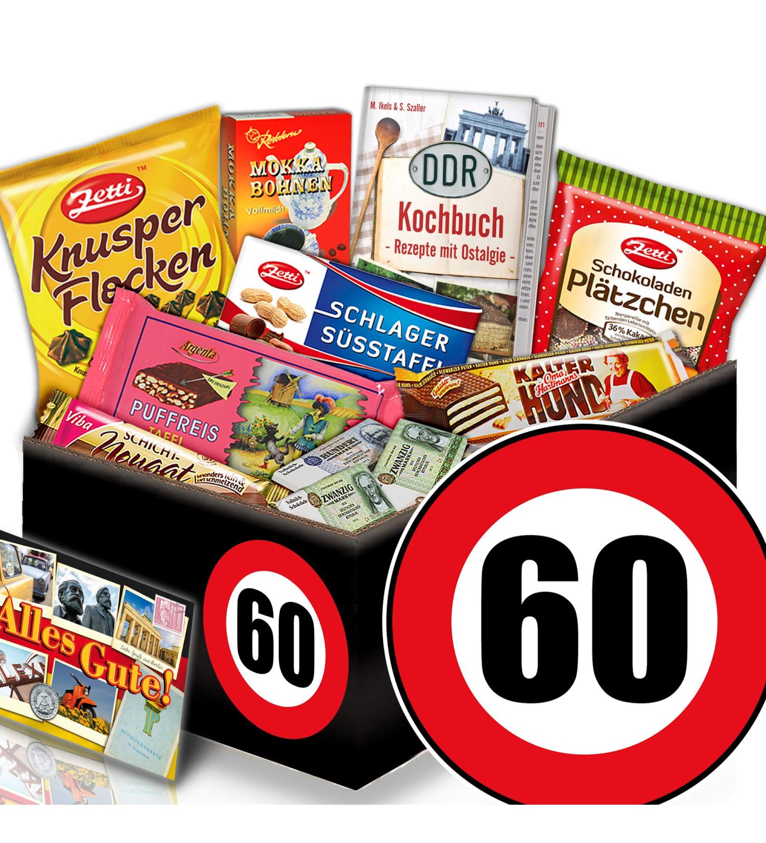 Ostbox Chocolate Gifts for 60th Birthday - Unique Birthday Gifts for Him - International Shipping Available - Buy Online on SooperMarket.com