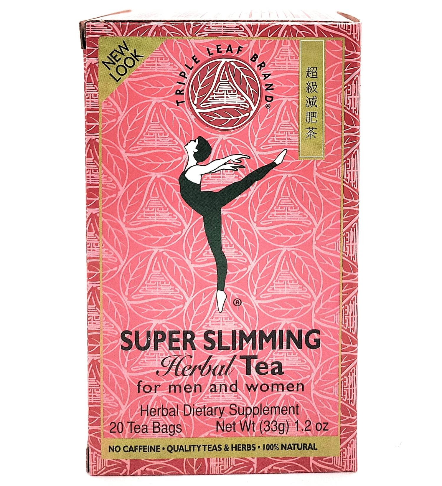 Herbal Tea Triple leaf_SuperSlim Tea 20 bags - Buy Online on SooperMarket.com
