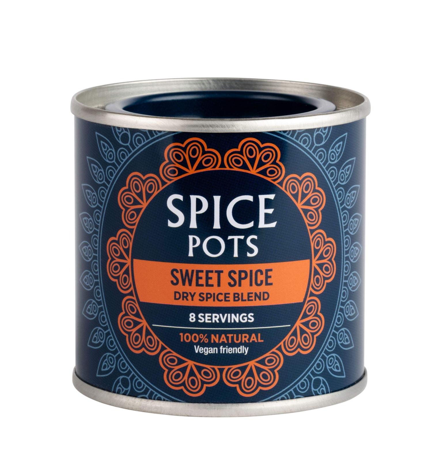 Sweet Dry Spice Blend - 100% Natural & Vegan Curry Powder - Gluten Free - 40g Pot - 8 Servings - Buy Online on SooperMarket.com