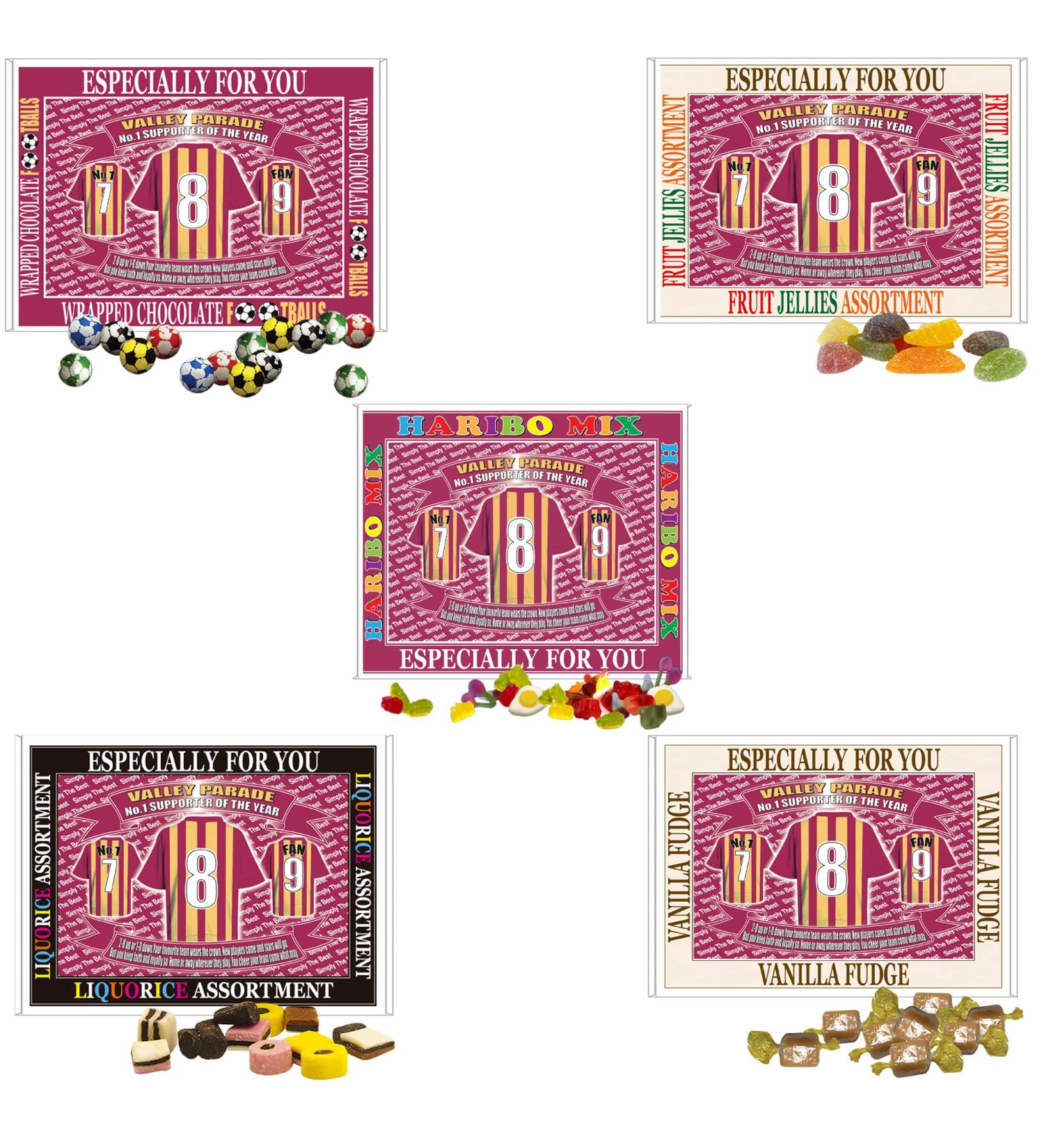 Bradford City Football Shirt Gift Boxed Sweets - Buy Online on SooperMarket.com