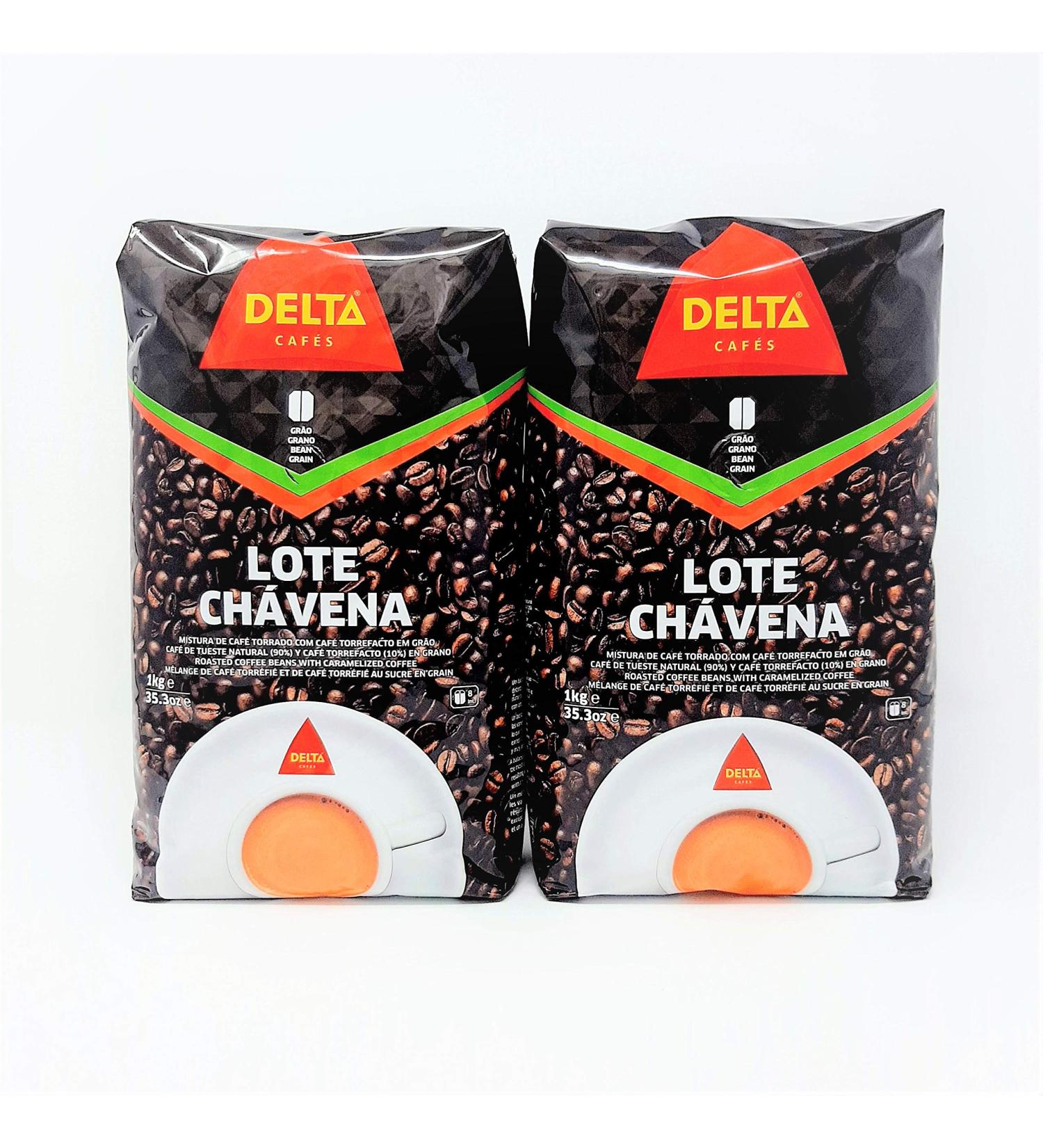 Delta Coffee Lote Chavena - 1 Kg - grain - Portugal (Mixture 2 Kg) - Buy Online on SooperMarket.com