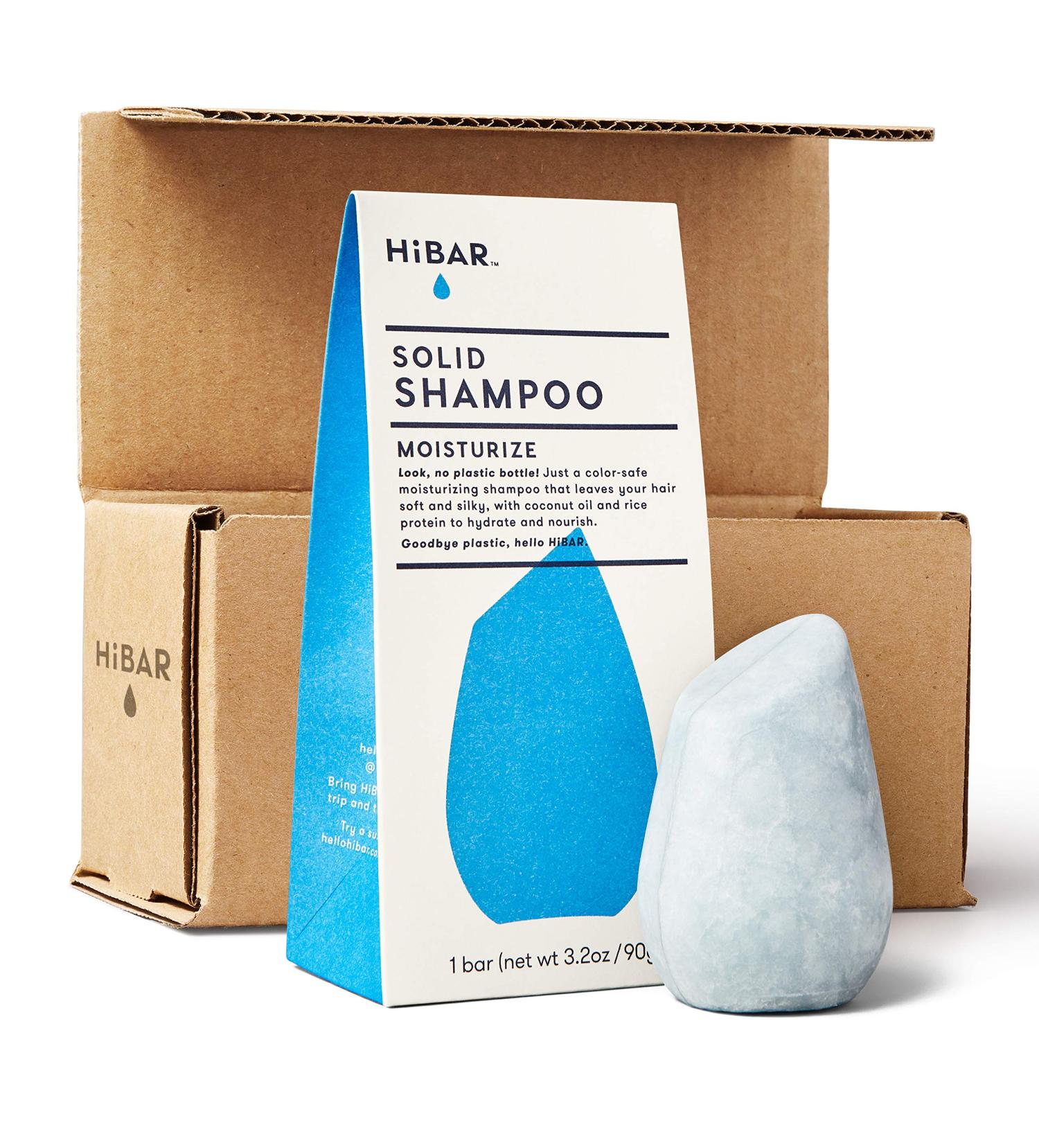 HiBAR Moisturizing Shampoo Bar - All Natural, Plastic-Free & Eco-Friendly for Dry Hair - Buy Online on SooperMarket.com