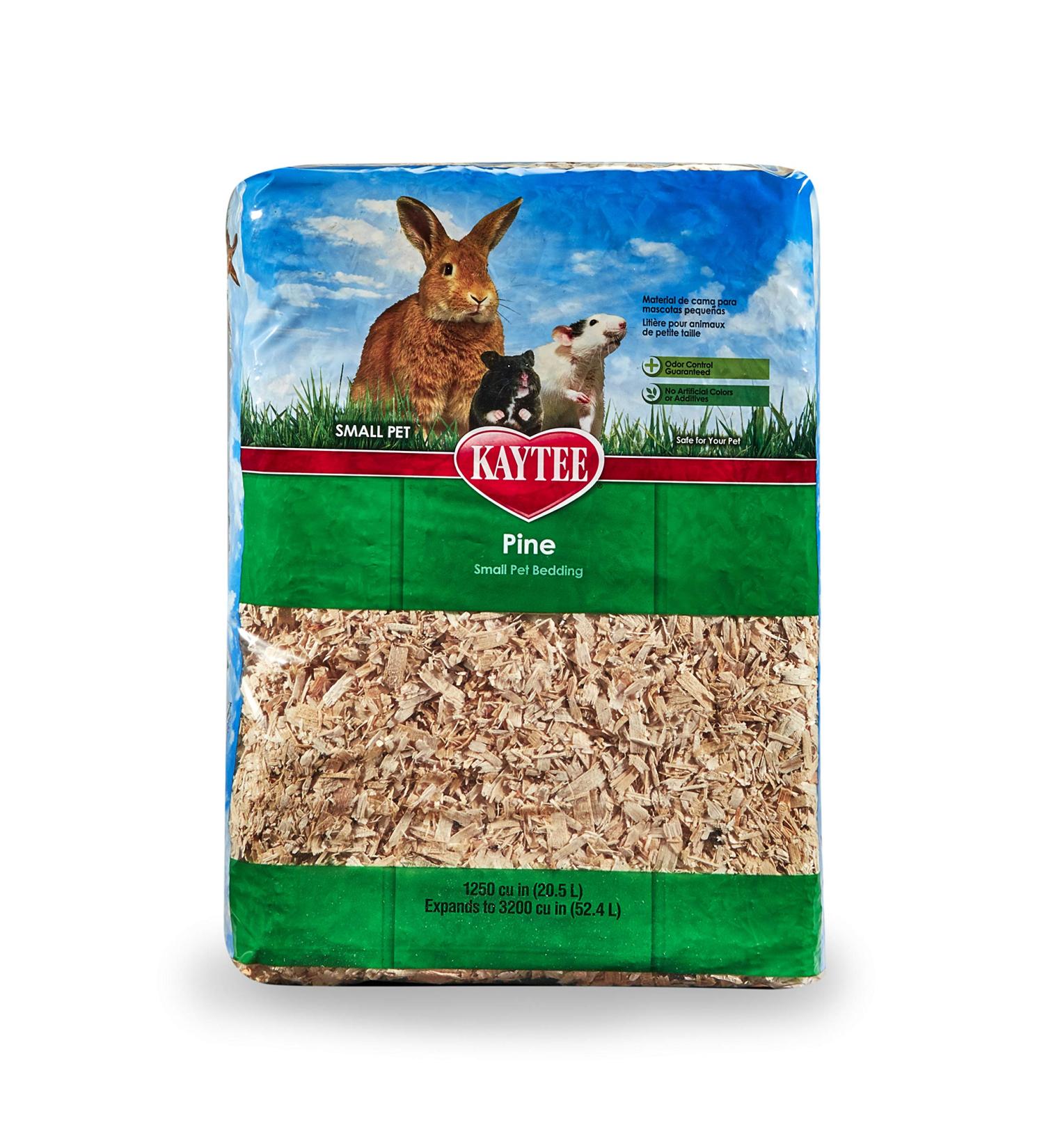 Kaytee Small Animal Pine Bedding & Litter - 52.4 Liters | High Quality Pet Bedding - Buy Online on SooperMarket.com