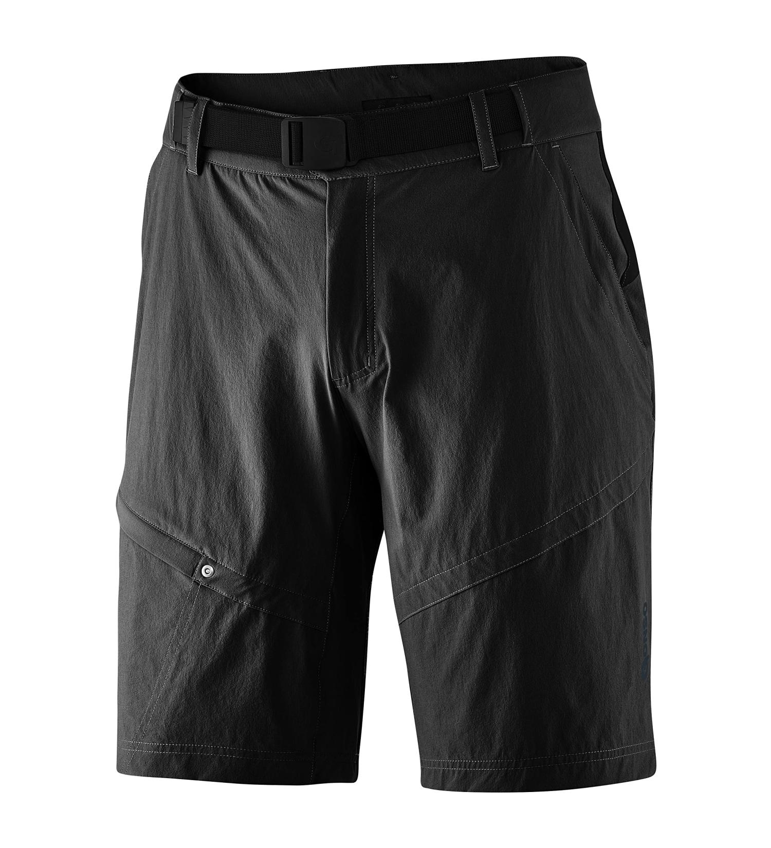Gonso Men's Cycling Shorts Arico - Padded Short Cycling Shorts with Button-in Underpants Size S Black | Best International Shipping - Buy Online on SooperMarket.com