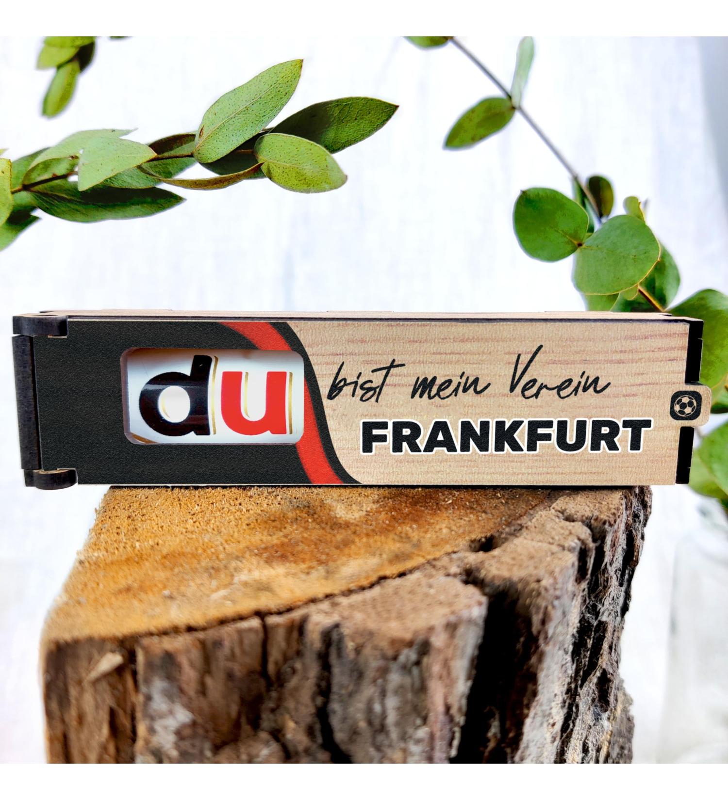Frankfurt You Are My Club Chocolate Bar Gift Box - Perfect Gift for Frankfurt Fans & City Lovers | Duplo Included - Buy Online on SooperMarket.com