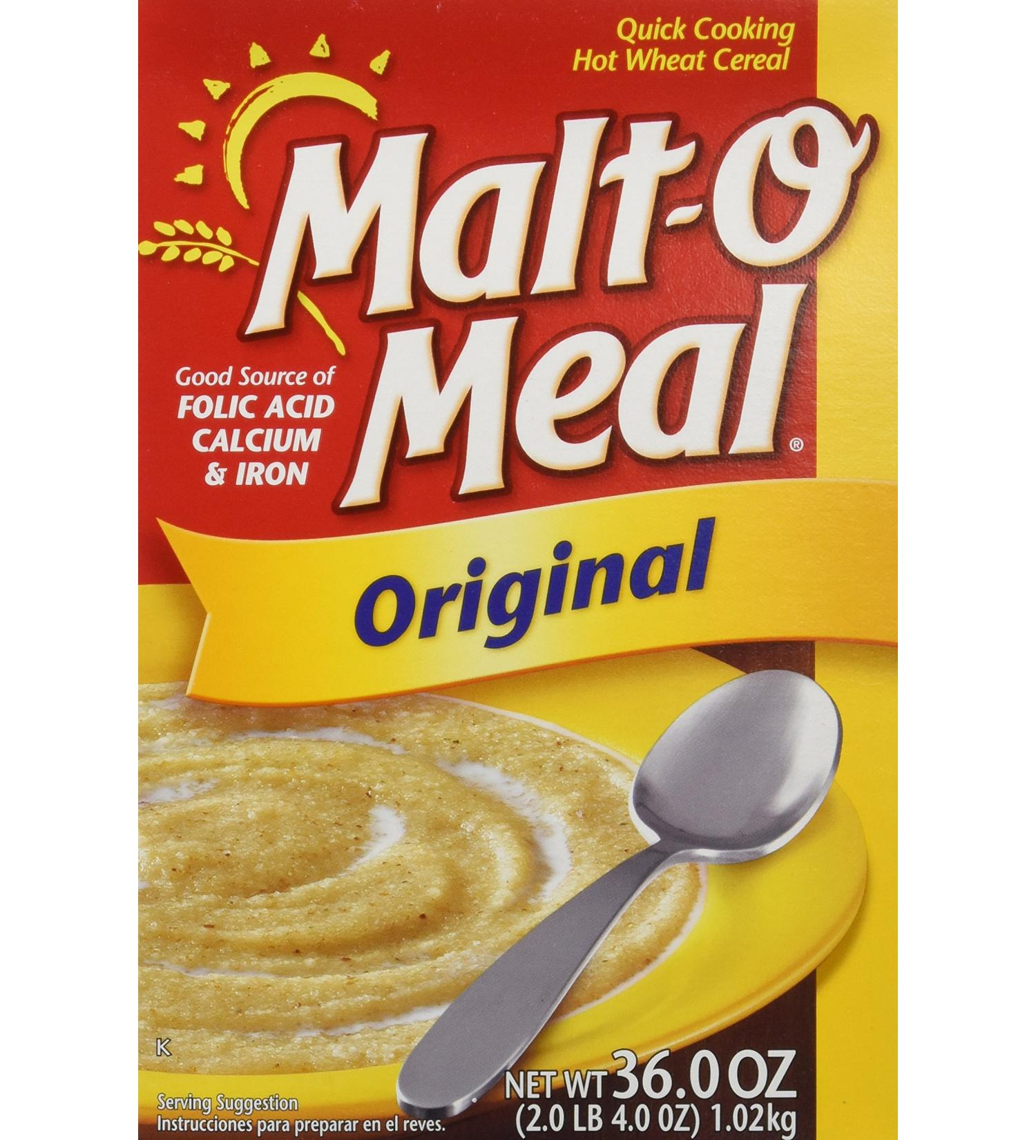 Malt-O-Meal Original Hot Wheat Cereal 36oz - Convenient & Nutritious Breakfast Option - Buy Online on SooperMarket.com