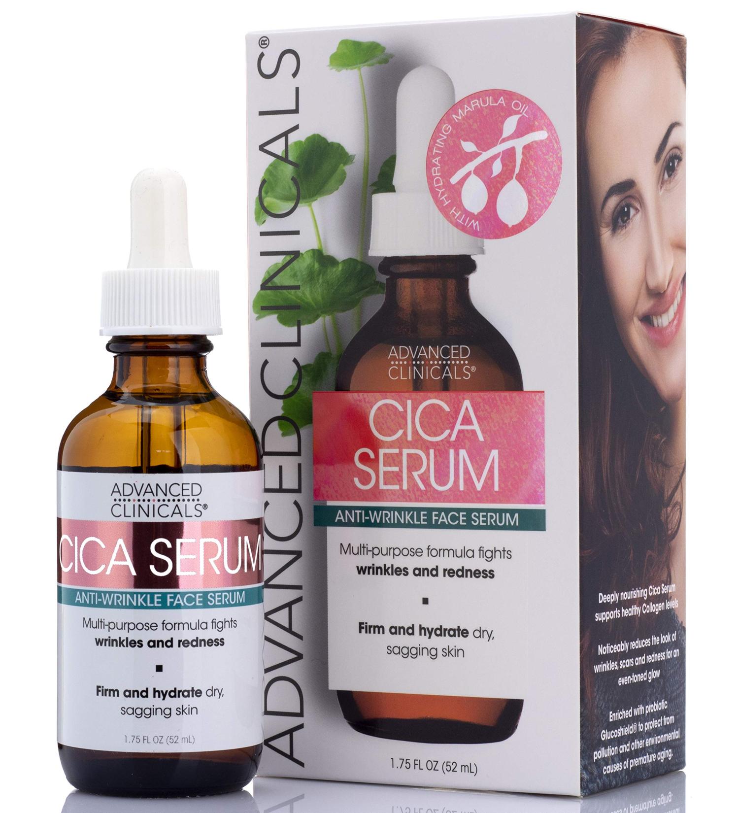 Buy Advanced Clinicals Cica Serum 1.75 fl oz - Soothing & Repairing Formula - Buy Online on SooperMarket.com