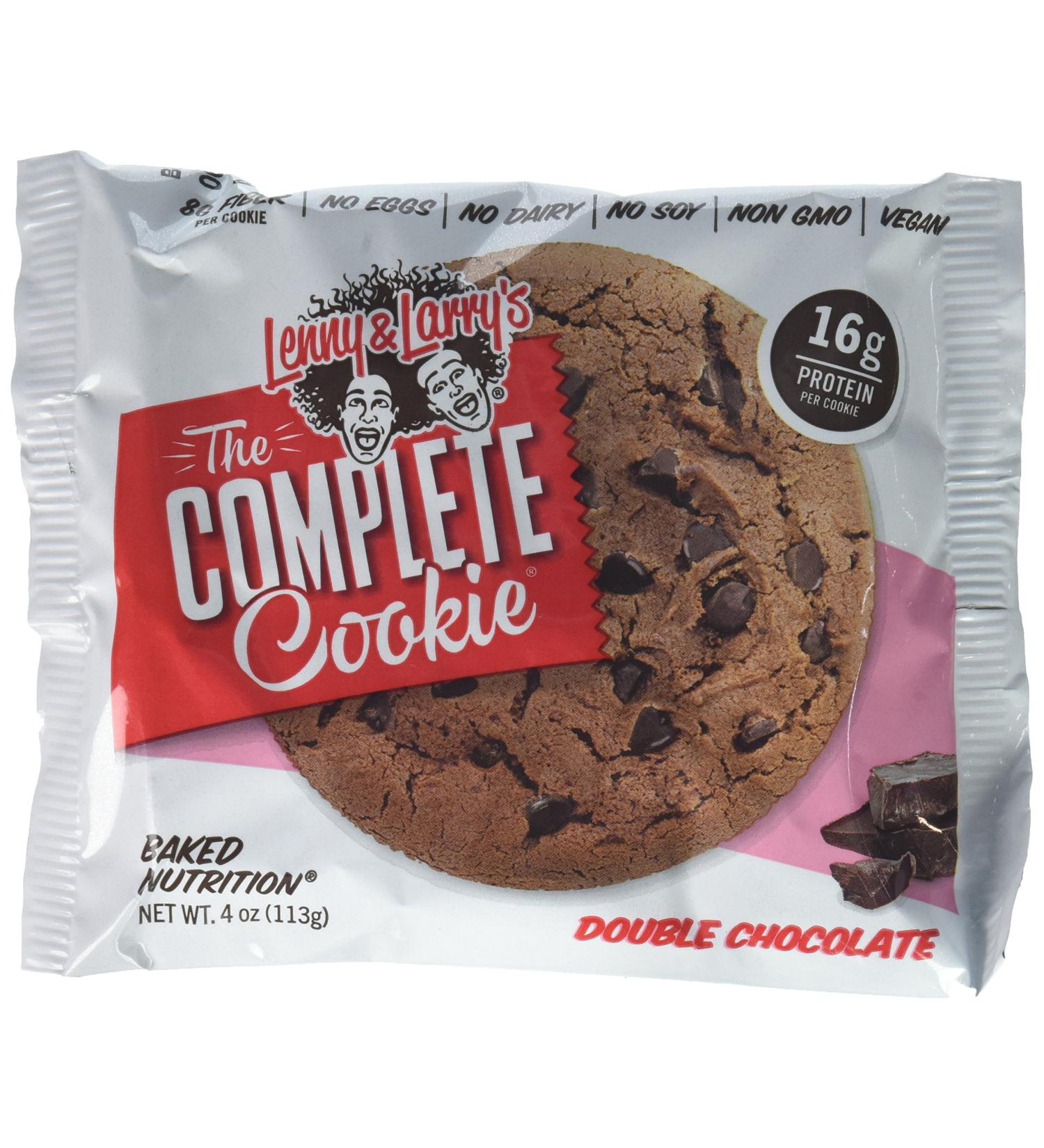 Buy Lenny & Larry's Double Chocolate Complete Cookies - 12 Pack (4 OZ Each) | Protein-Packed Treats - Buy Online on SooperMarket.com