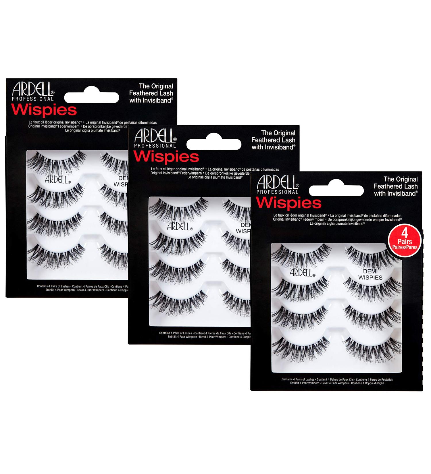 ARDELL Professional Natural Multipack - Demi Wispies Black (Pack of 3) - Buy Online on SooperMarket.com