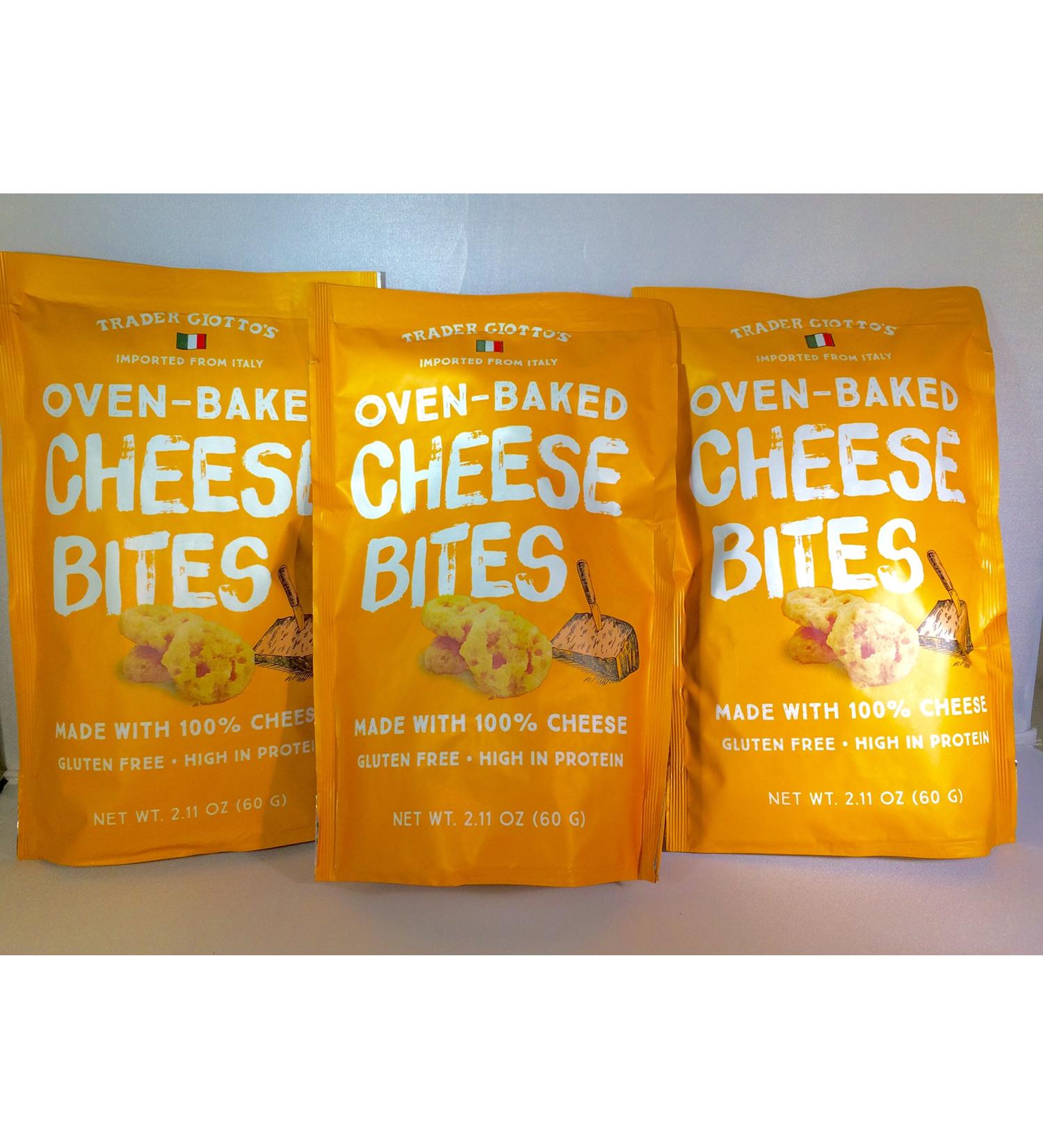Trader Joe's Trader Giotto's Oven-Baked Low Carb Gluten-Free Cheese Bites - 6.33 Ounce (3-pack) - Buy Online on SooperMarket.com