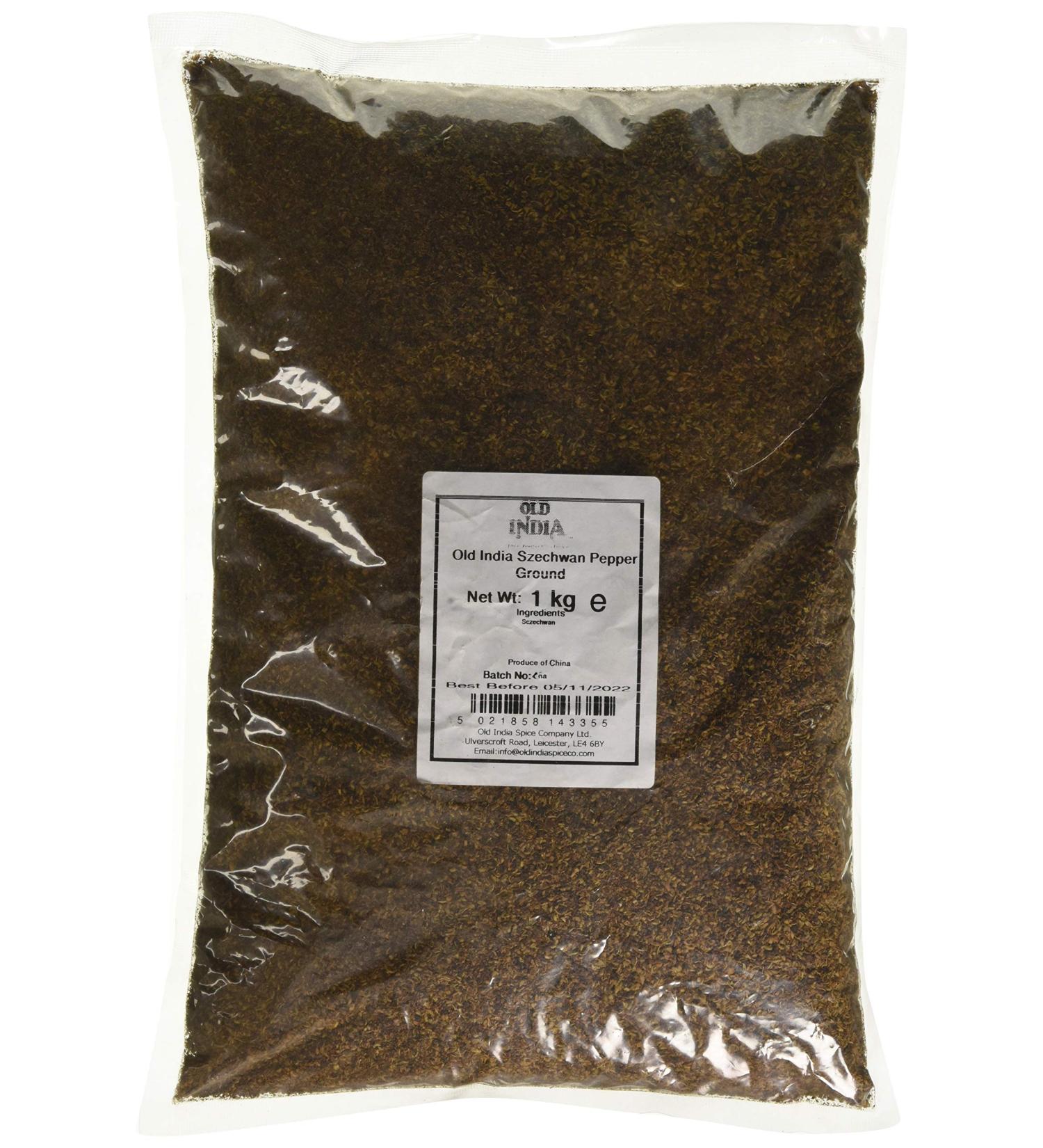 Old India Szechwan Pepper Ground 1kg - Authentic Spices for Szechwan Flavors - Buy Online on SooperMarket.com
