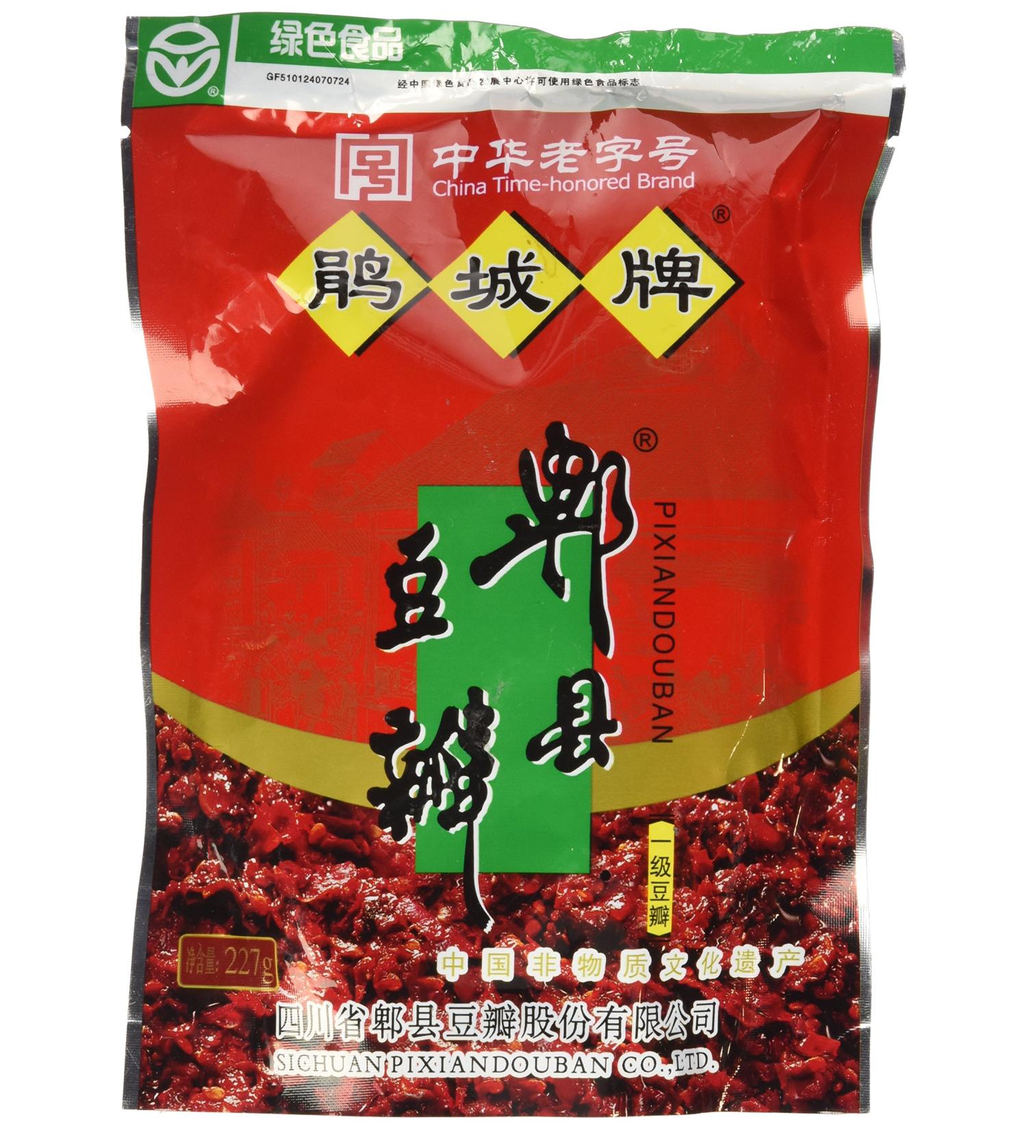 Sichuan Pixian Broad Bean Paste 8oz by Fivedayscombo - Authentic Chinese Flavors | Pack of 1 - Buy Online on SooperMarket.com