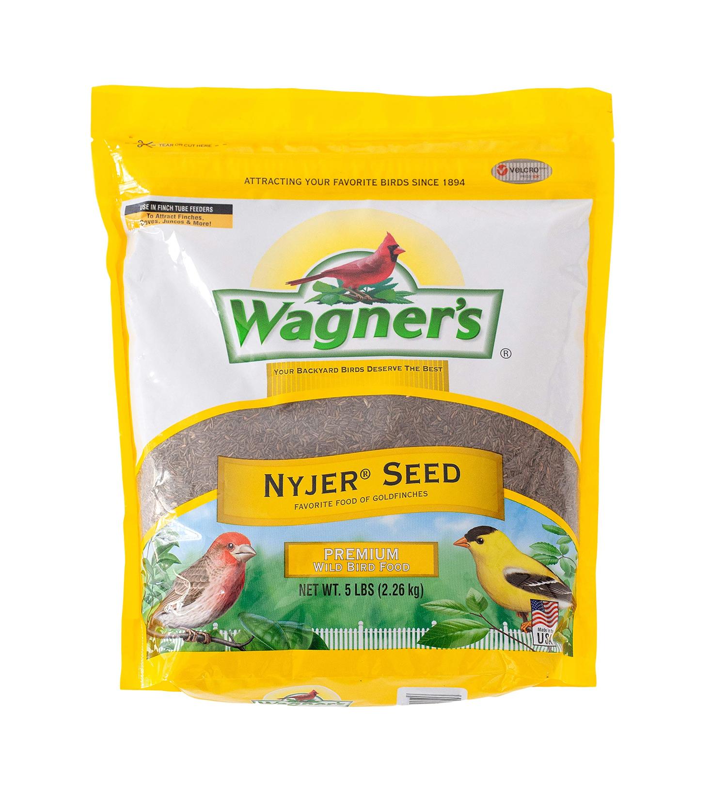Wagner's 62051 Nyjer Seed - Premium Wild Bird Food  5 lb Bag - Buy Online on SooperMarket.com