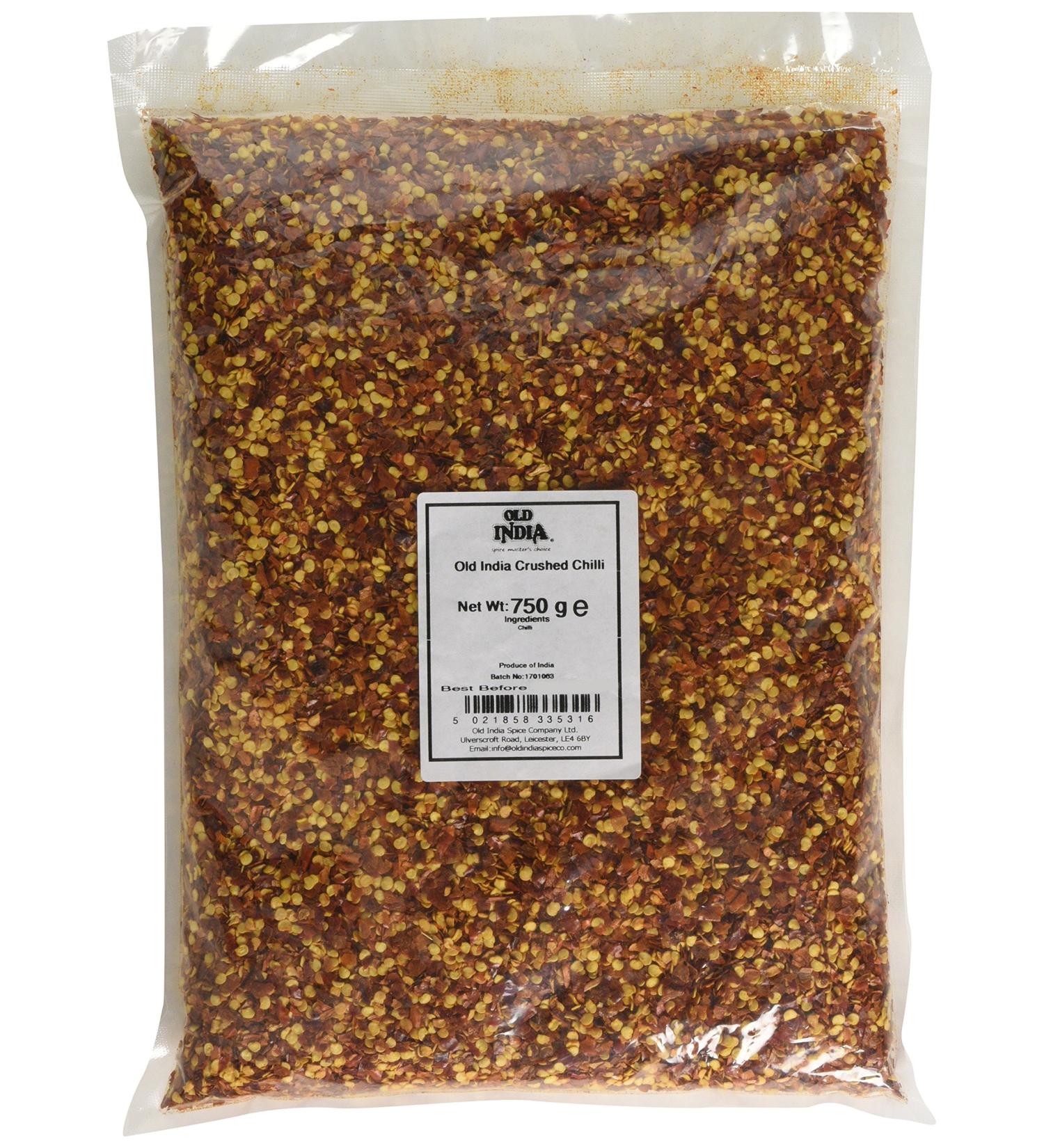Old India Crushed Chilli 750g - Premium Quality Spice for Culinary Delights - Buy Online on SooperMarket.com