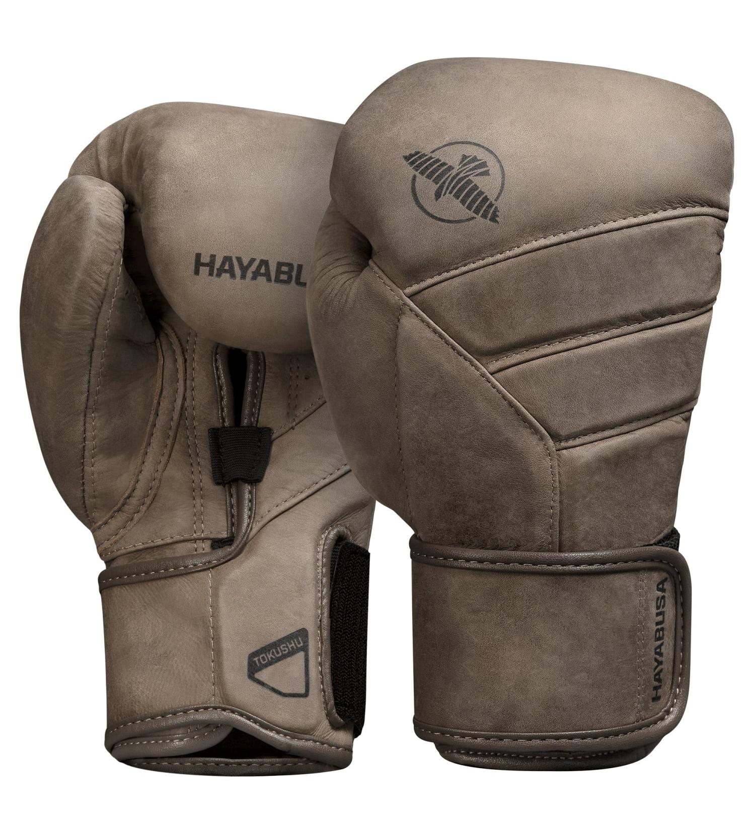 Hayabusa T3 LX Leather Boxing Gloves - 16oz Brown - Men and Women Training Sparring Heavy Bag Mitt Work - Buy Online on SooperMarket.com