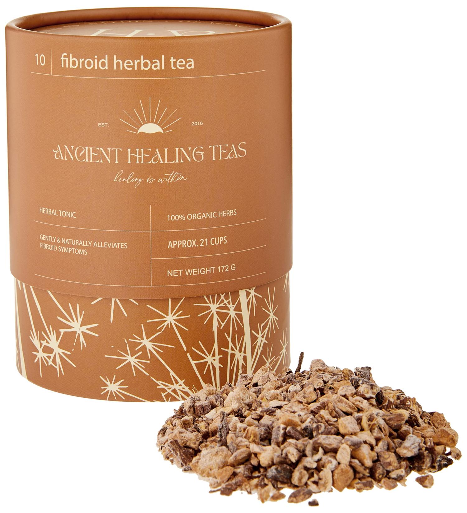 Ancient Healing Teas | Fibroid Herbal Tea | Supports Healthy Womb & Hormonal Balance - Buy Online on SooperMarket.com