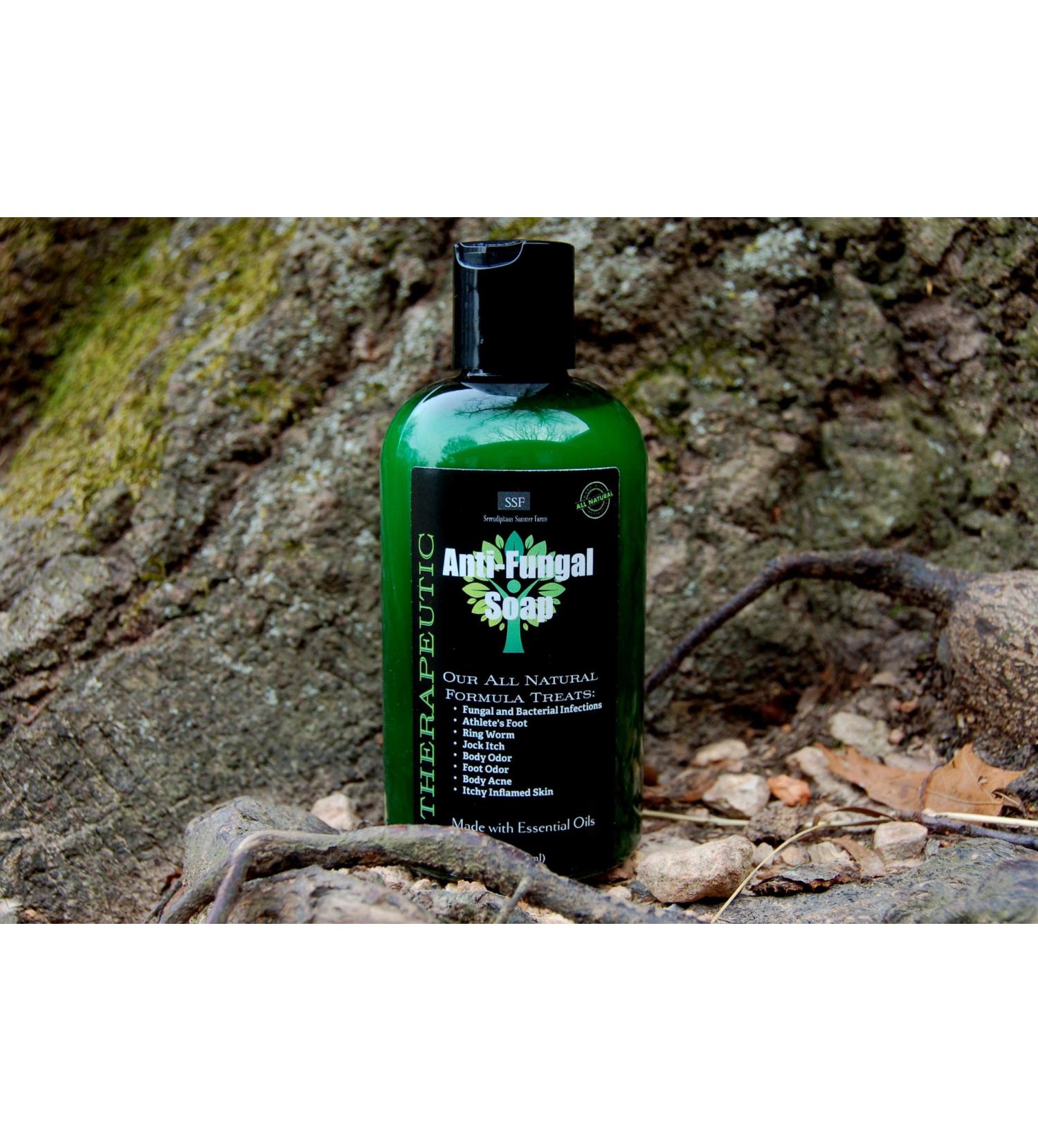 All-Natural Antifungal Soap with Tea Tree Mint & Clove | Eliminate Athlete's Foot Body Odor & Acne - Ideal for Post Gym Use - Buy Online on SooperMarket.com