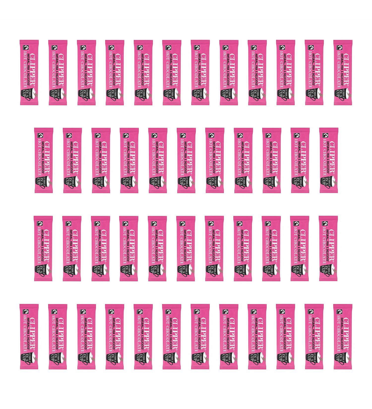 Clipper Fairtrade Hot Chocolate Sachets 28g - Pack of 50 - Buy Online on SooperMarket.com