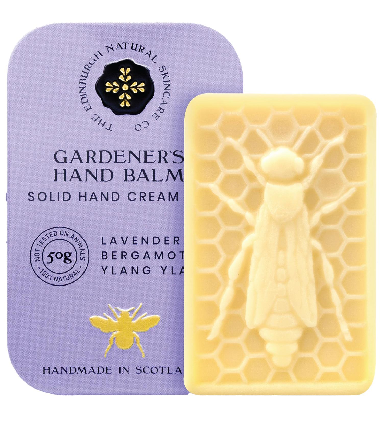 Moisturising Solid Hand Cream Bars - Gardeners Scent | Natural & Cruelty Free | Luxury Gift from Edinburgh Skincare - Buy Online on SooperMarket.com