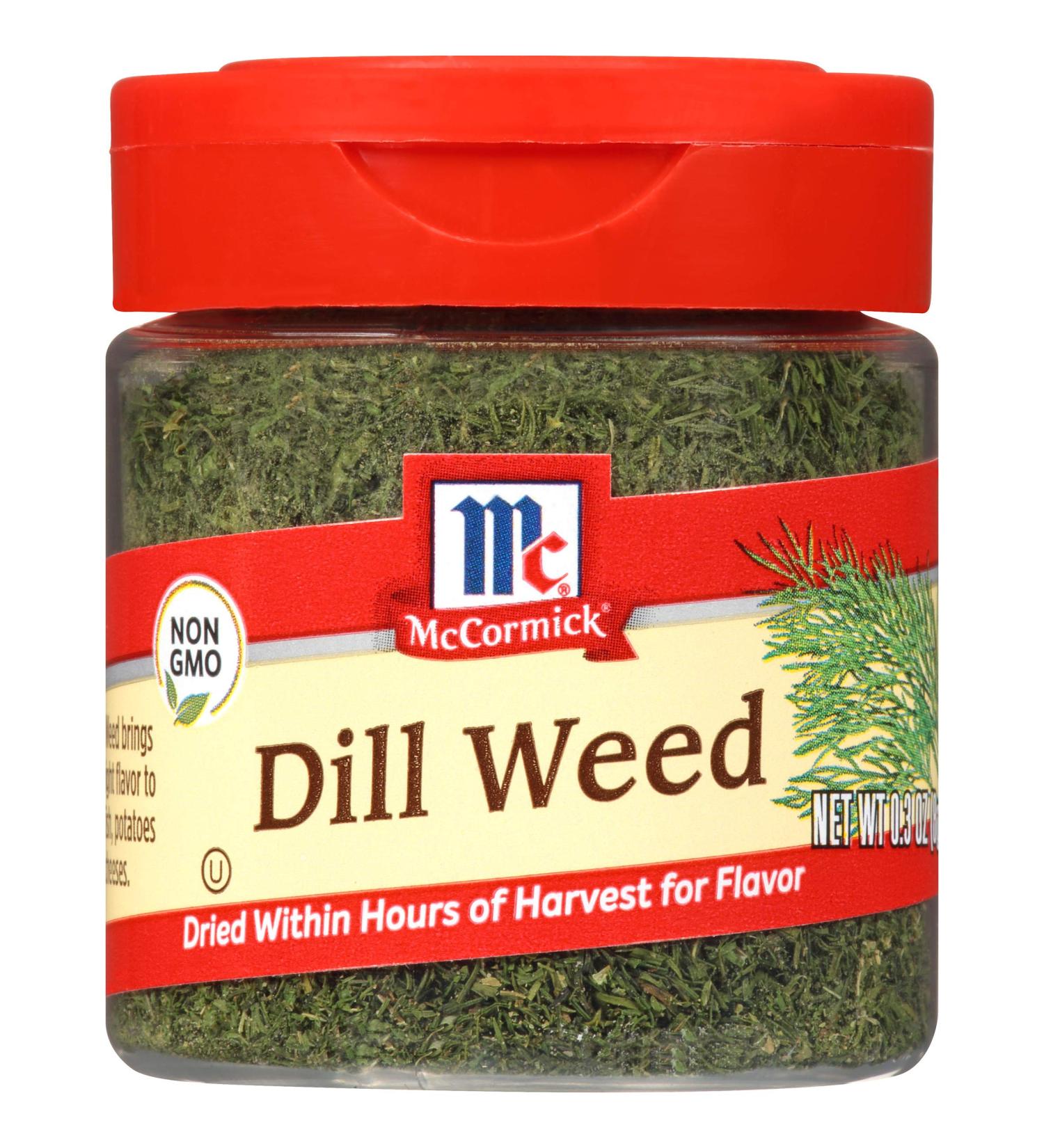 McCormick Dill Weed 0.3 oz - Premium Quality Herb for Culinary Delights - Buy Online on SooperMarket.com