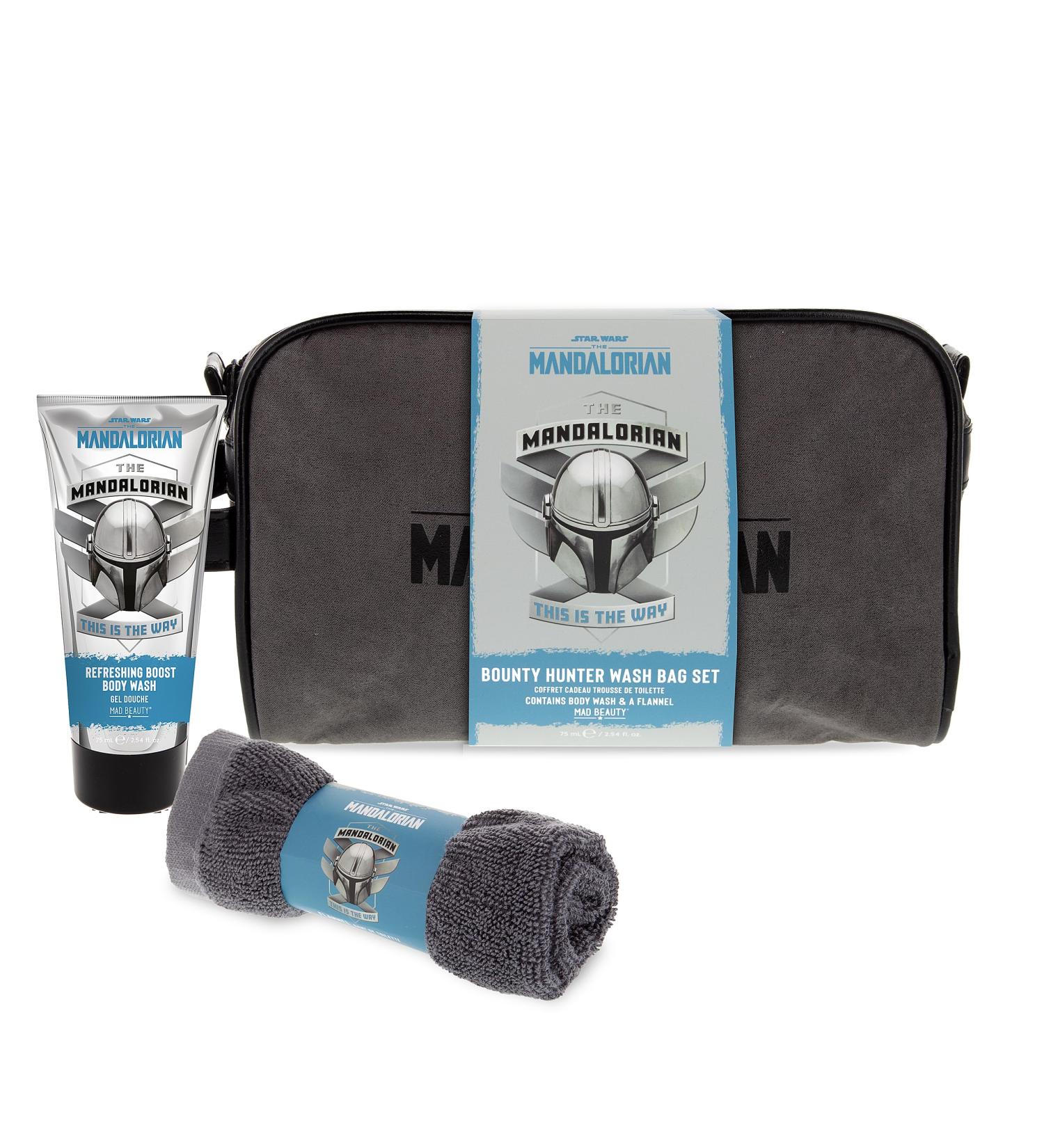 Mandalorian Bounty Hunter Wash Bag Set - Official Star Wars Merchandise - Buy Online on SooperMarket.com