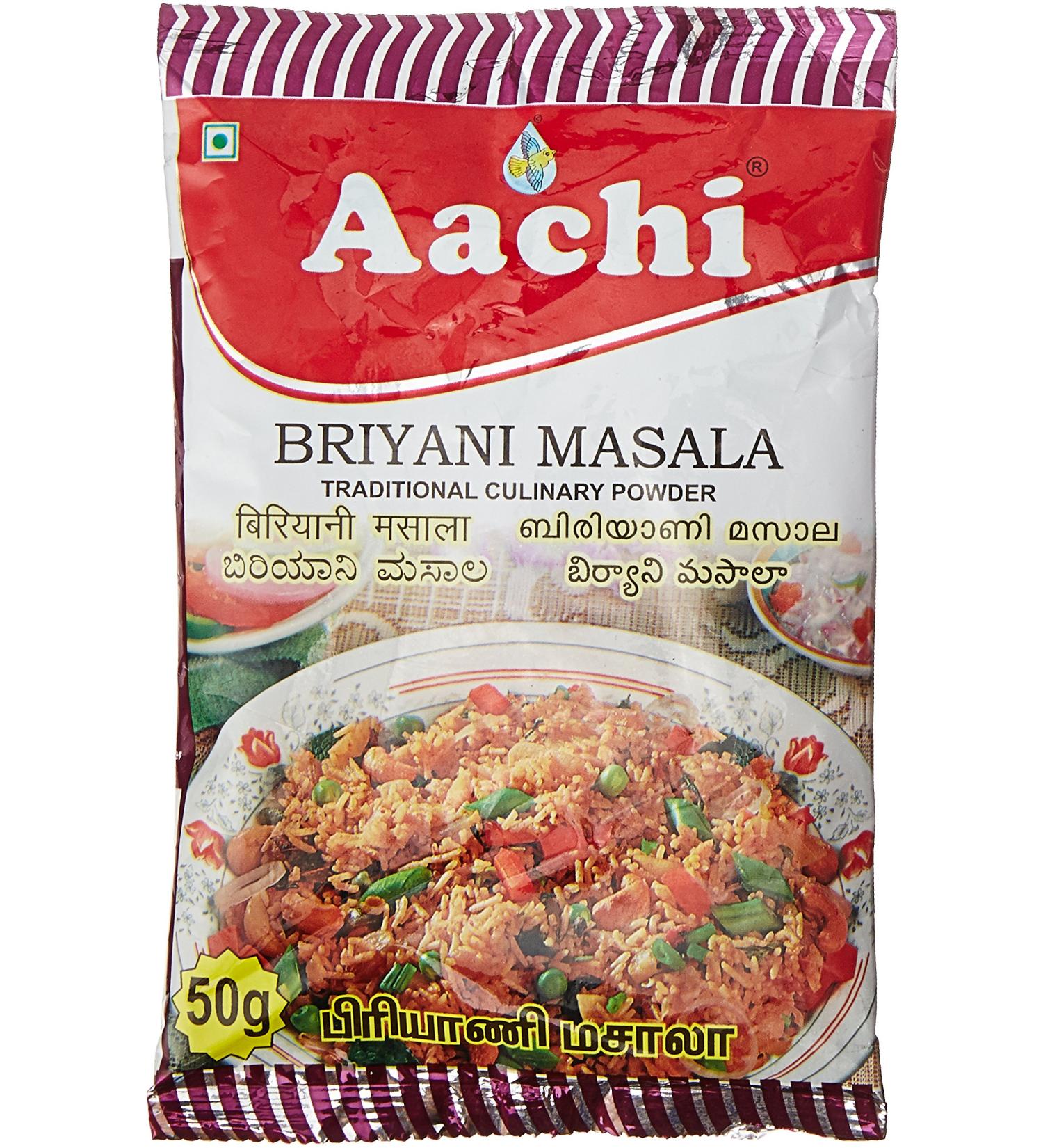 Aachi Biryani Masala 50G/1.75Oz 100% Natural