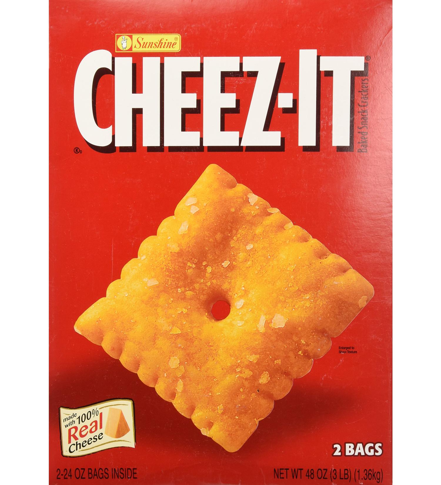 Sunshine Cheez-It Crackers - Large 3 lb. Box | Delicious Snack - Buy Online on SooperMarket.com