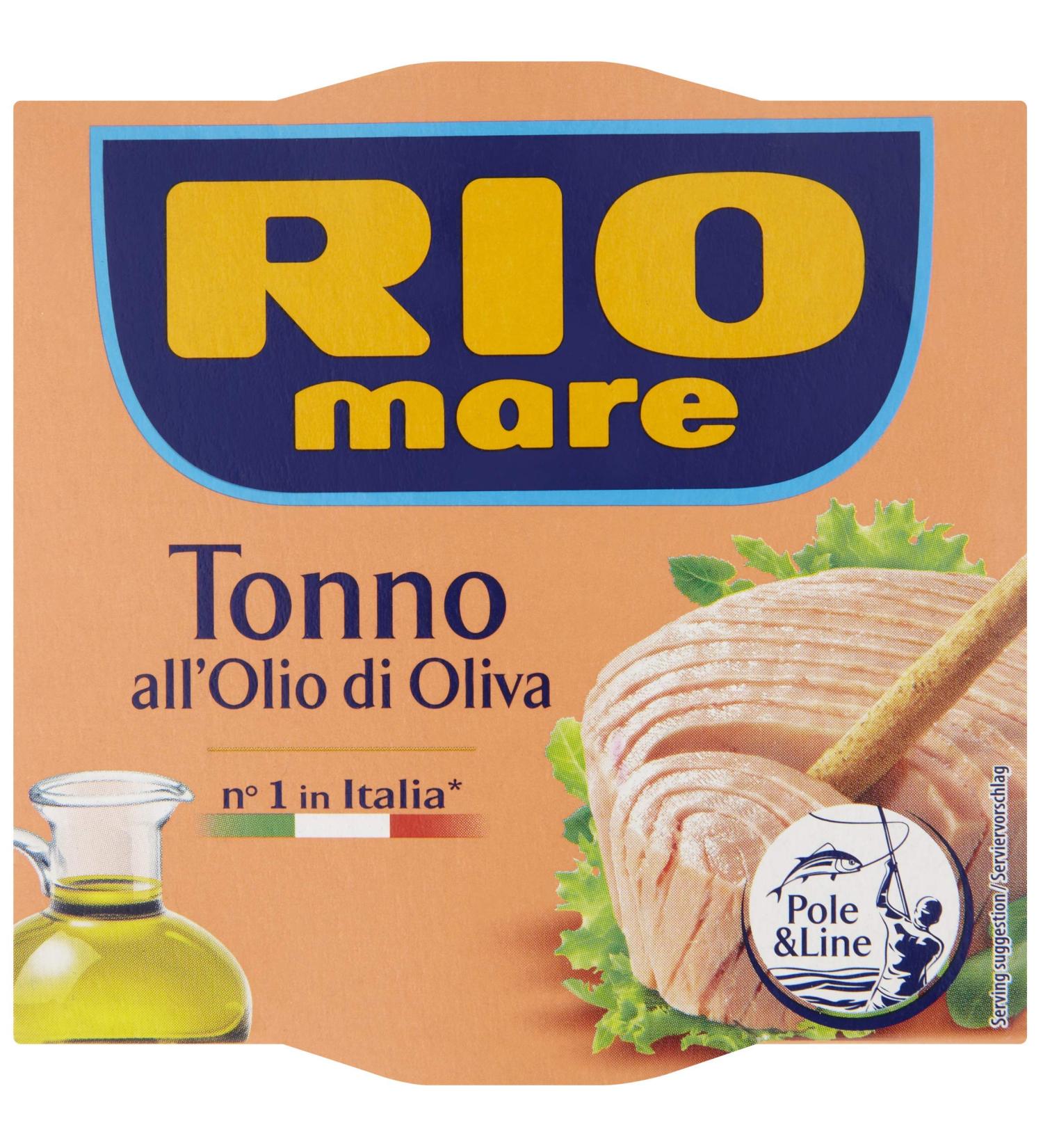 Rio Mare Tuna in Olive Oil 160g - Premium Quality Tuna Fish - Pack of 1 - Buy Online on SooperMarket.com