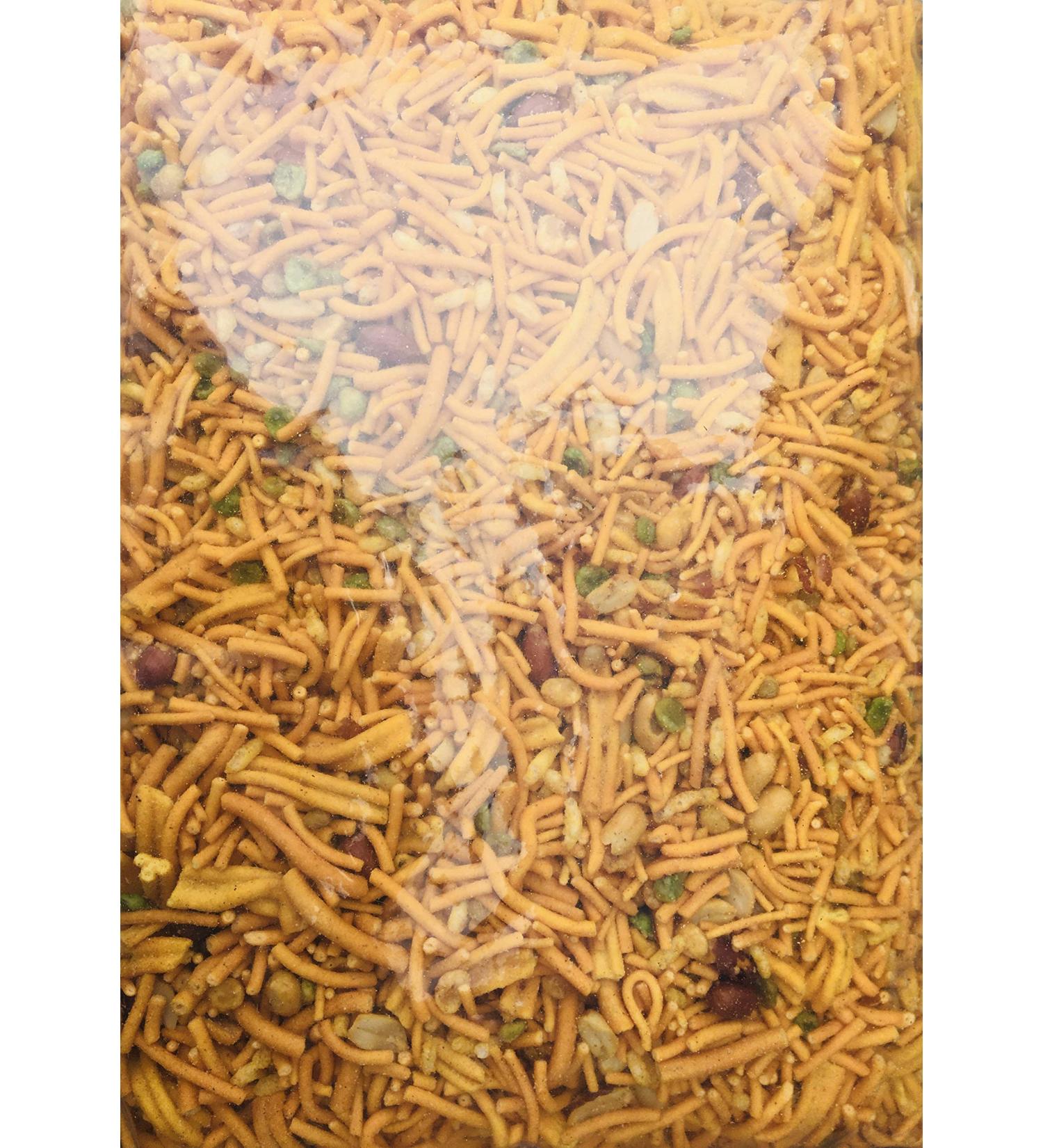 Bombay Mix MILD 2kg Crunchy Indian Savoury Snack PURIMA - 2 kg BULK Packaging MILD 2 kg (Pack of 1)