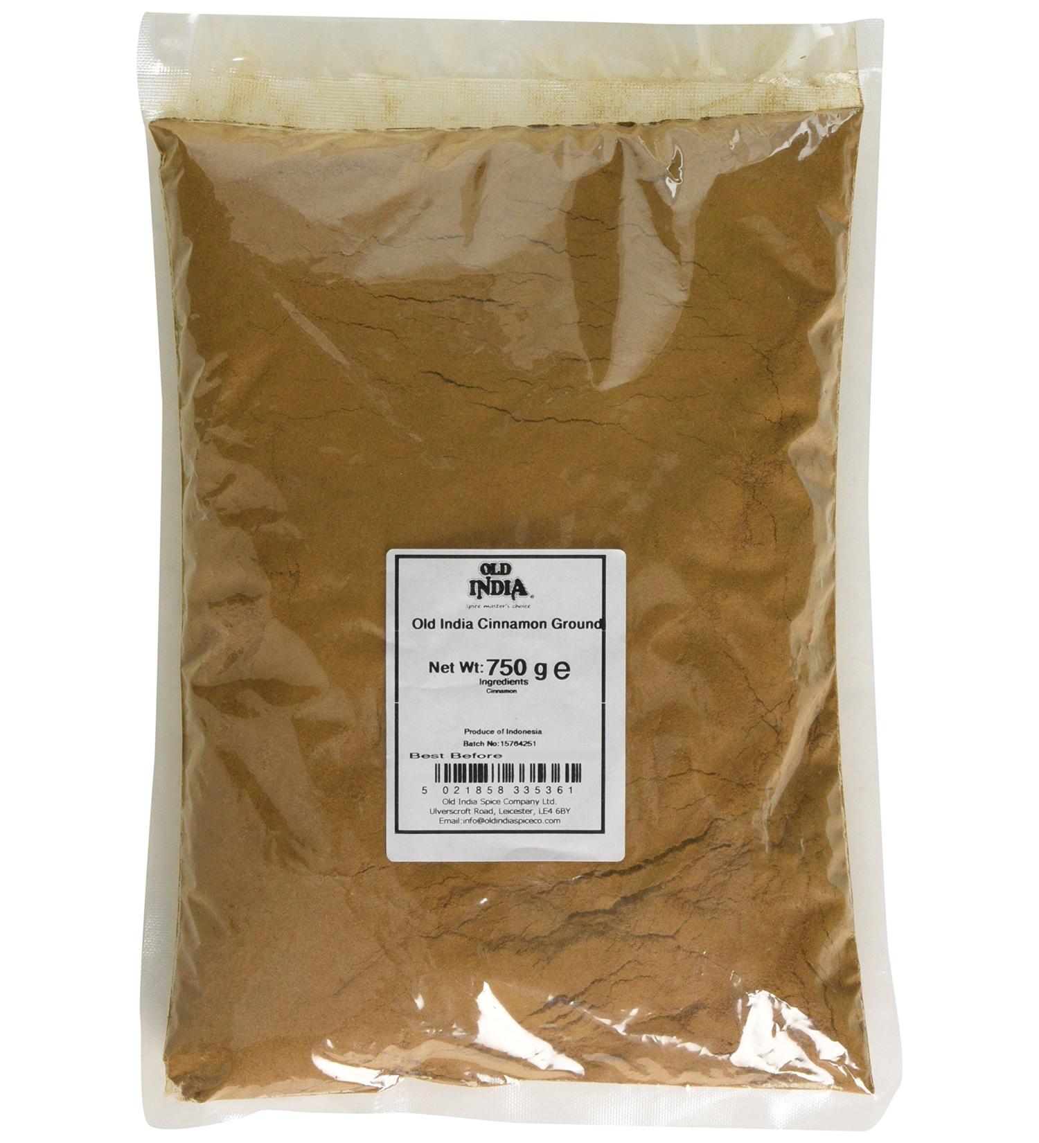 Old India Cinnamon Ground 750g - Top Quality Spice for Baking & Cooking | Pack of 1 - Buy Online on SooperMarket.com