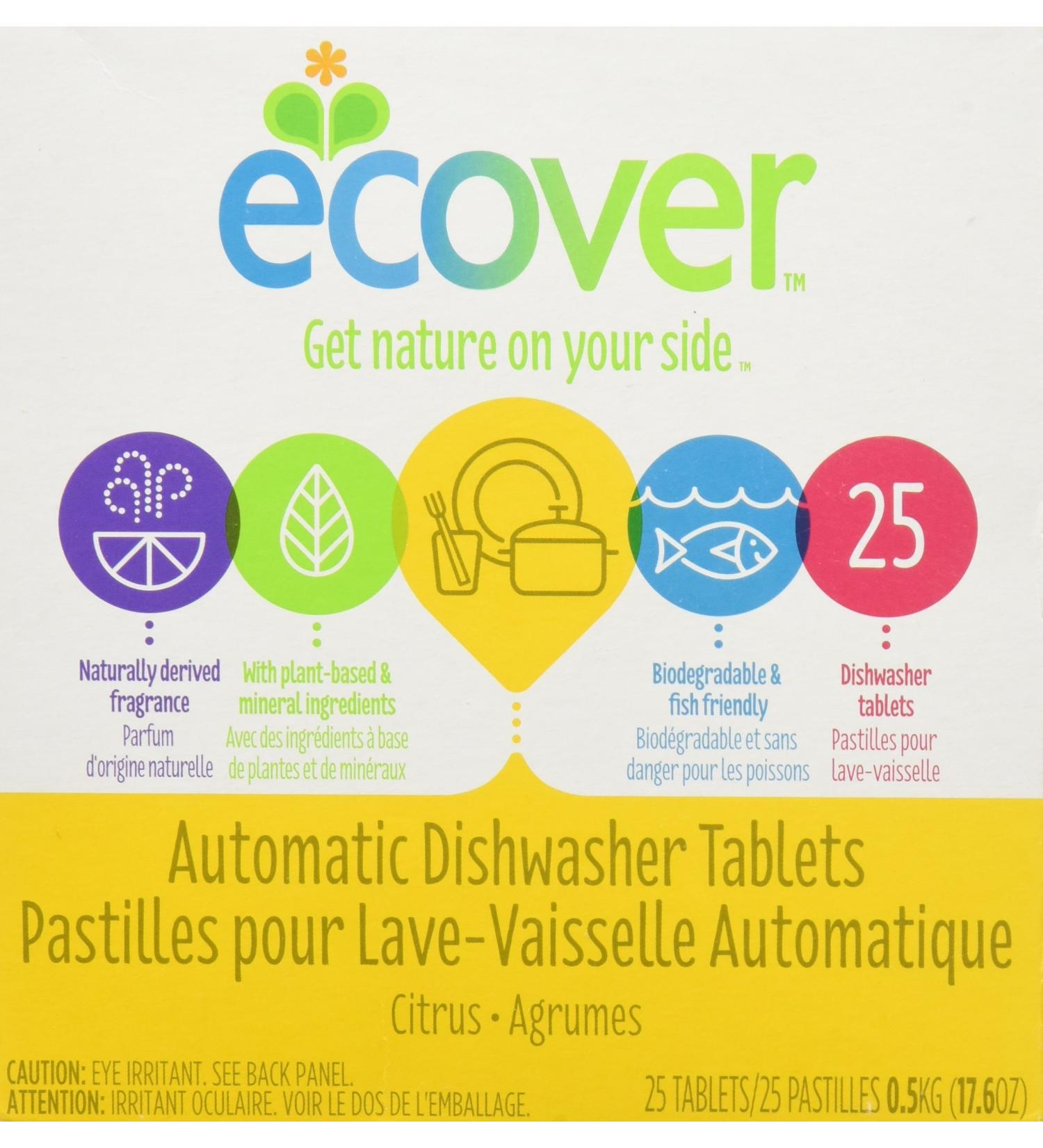 Ecover Automatic Dishwashing Powder - Citrus 48 oz - Eco-Friendly 2 Pack for International Shipping - Buy Online on SooperMarket.com