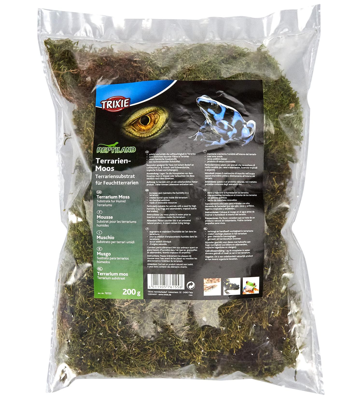Trixie Terrarium Moss for Humid Terrariums 200 g - Buy Online on SooperMarket.com